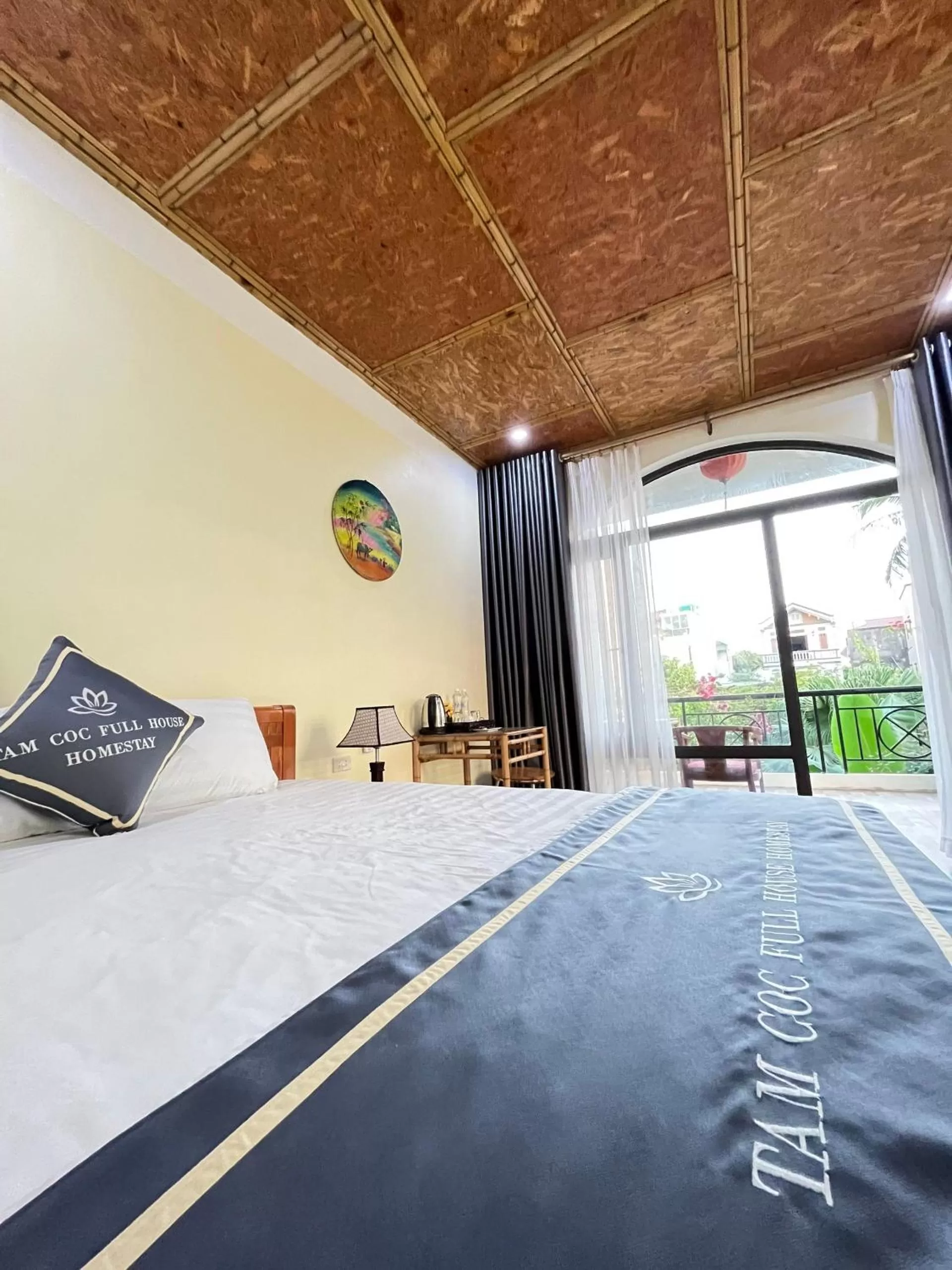 Bedroom, Bed in Tam Coc Full House Homestay