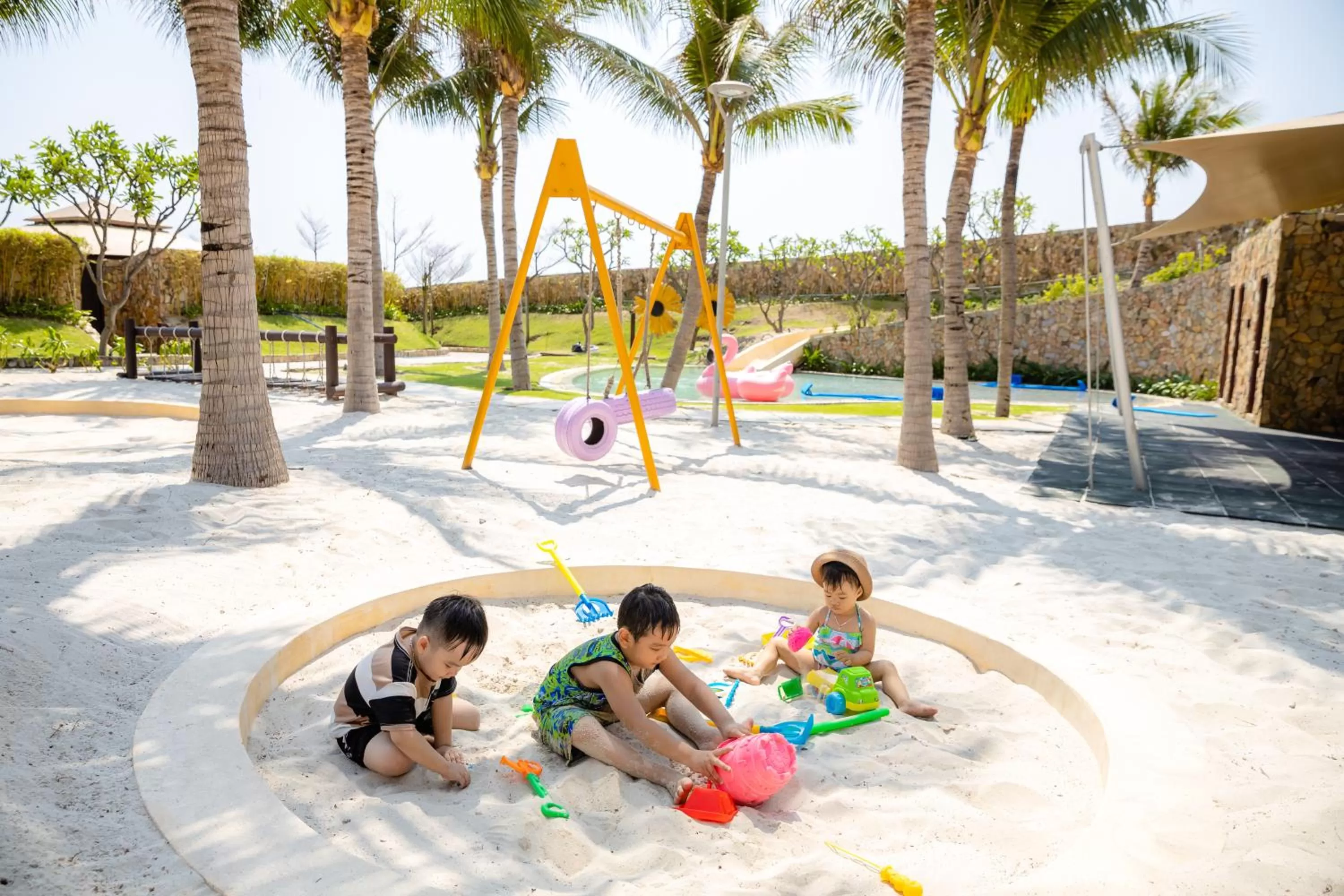 Children play ground in Fusion Resort Cam Ranh - All Spa Inclusive