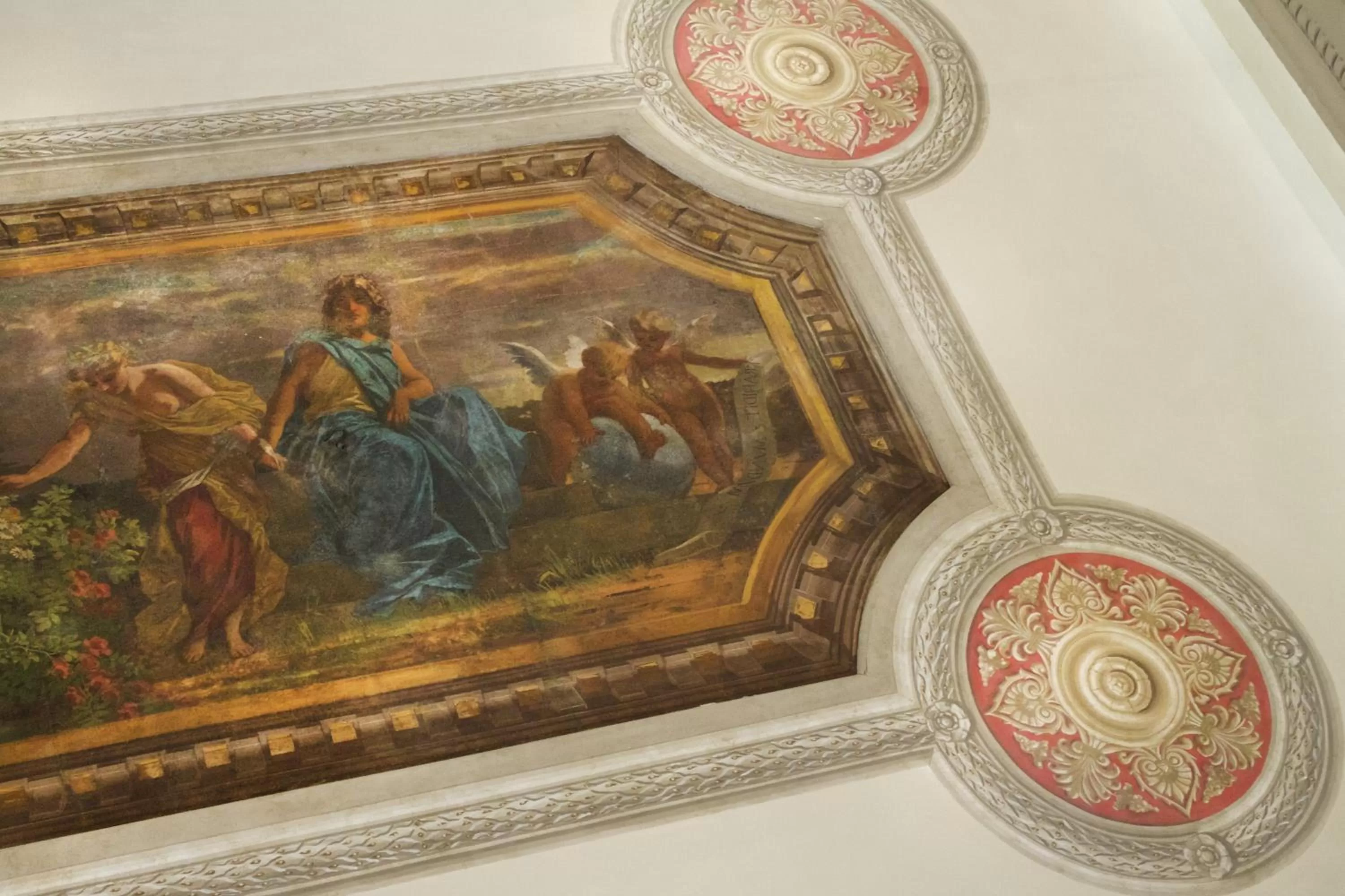 Decorative detail in Hotel Villa Delle Rose
