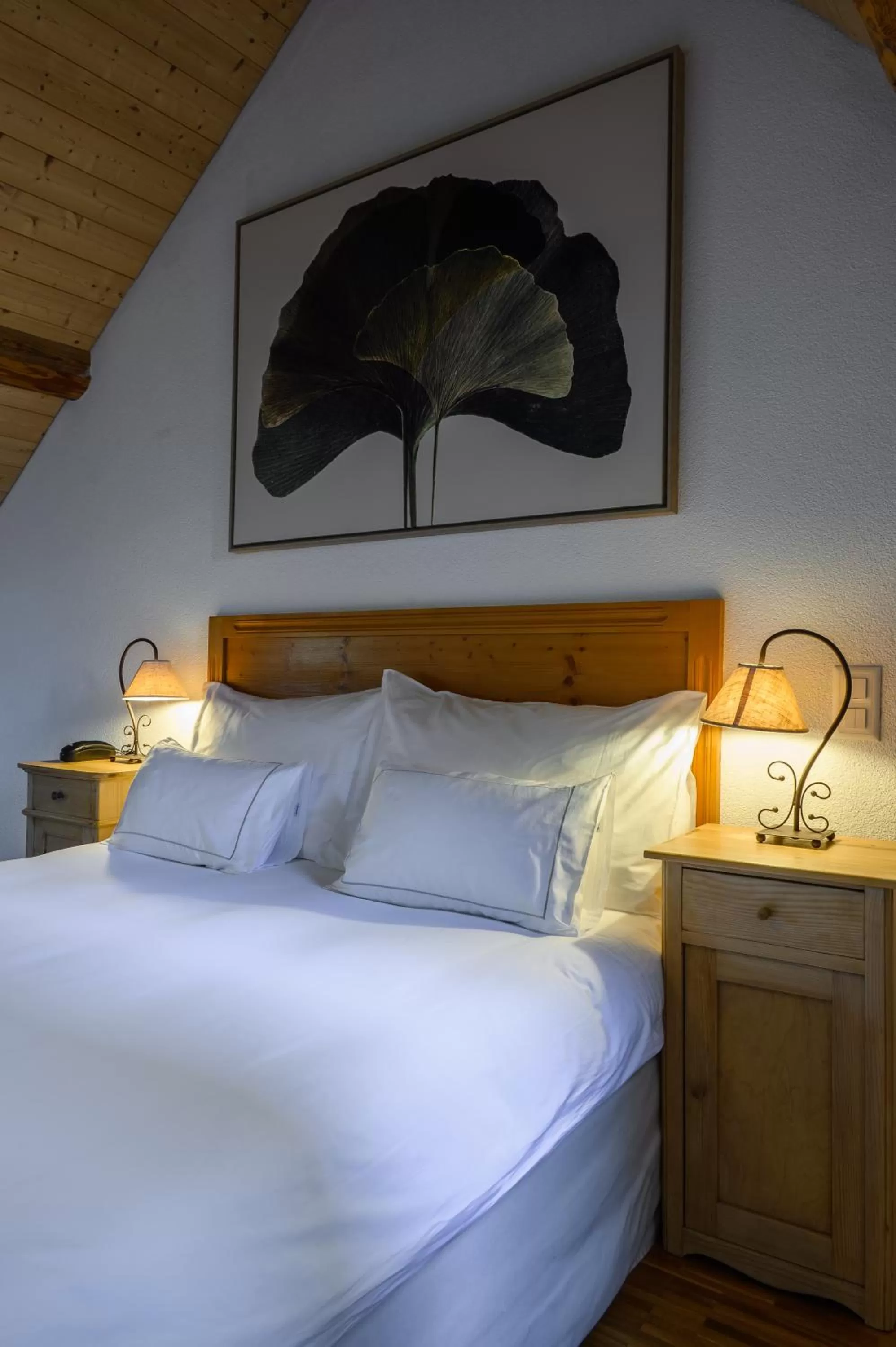 Bed in Les Montagnards