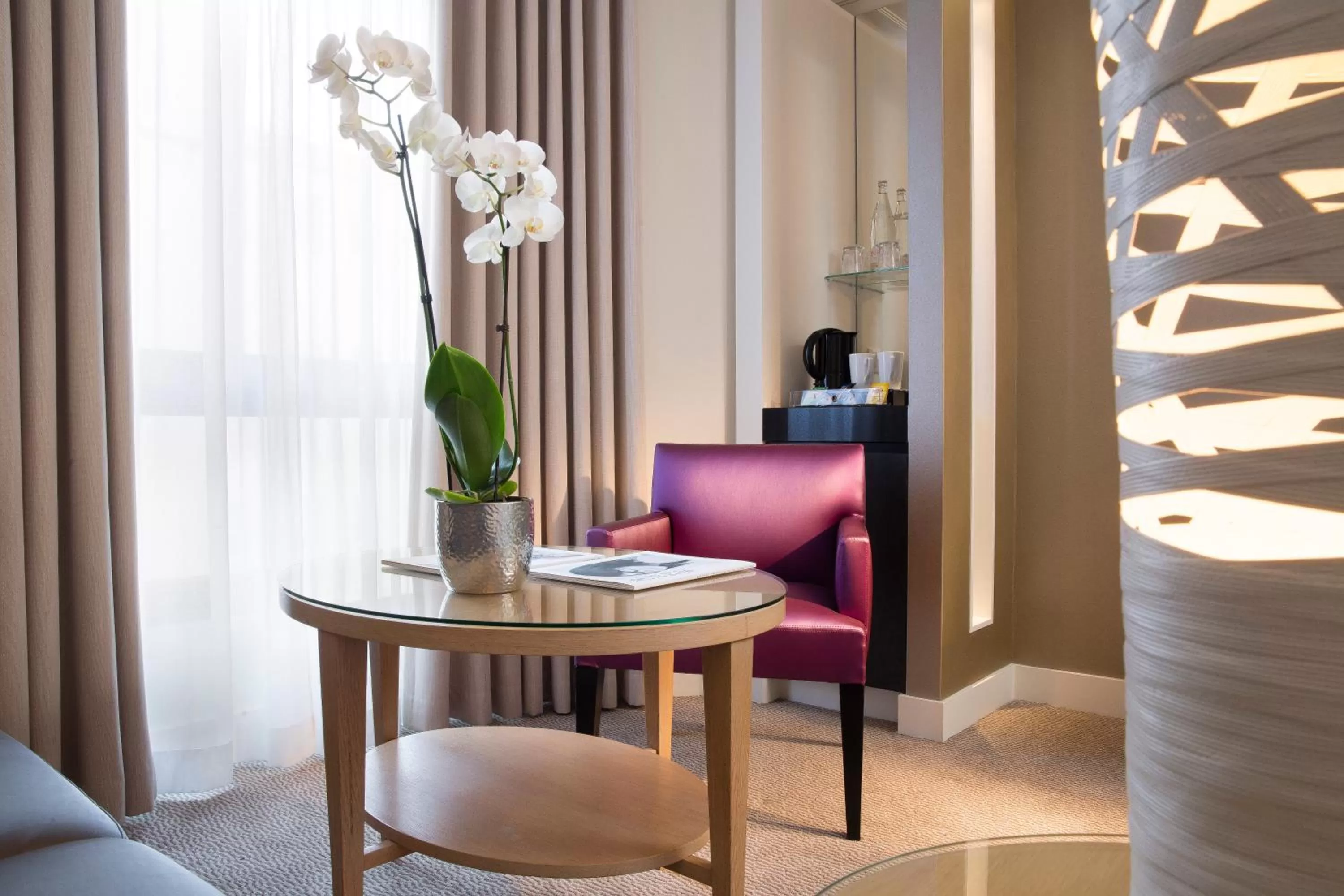 Coffee/tea facilities in Garden-Elysée