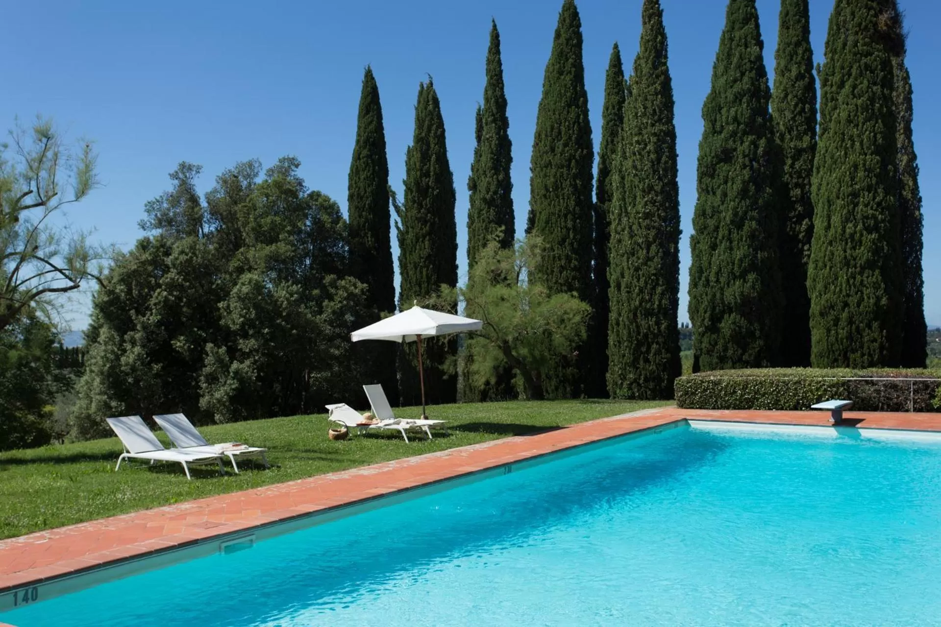 Swimming pool in Borgo La Torre alle Tolfe
