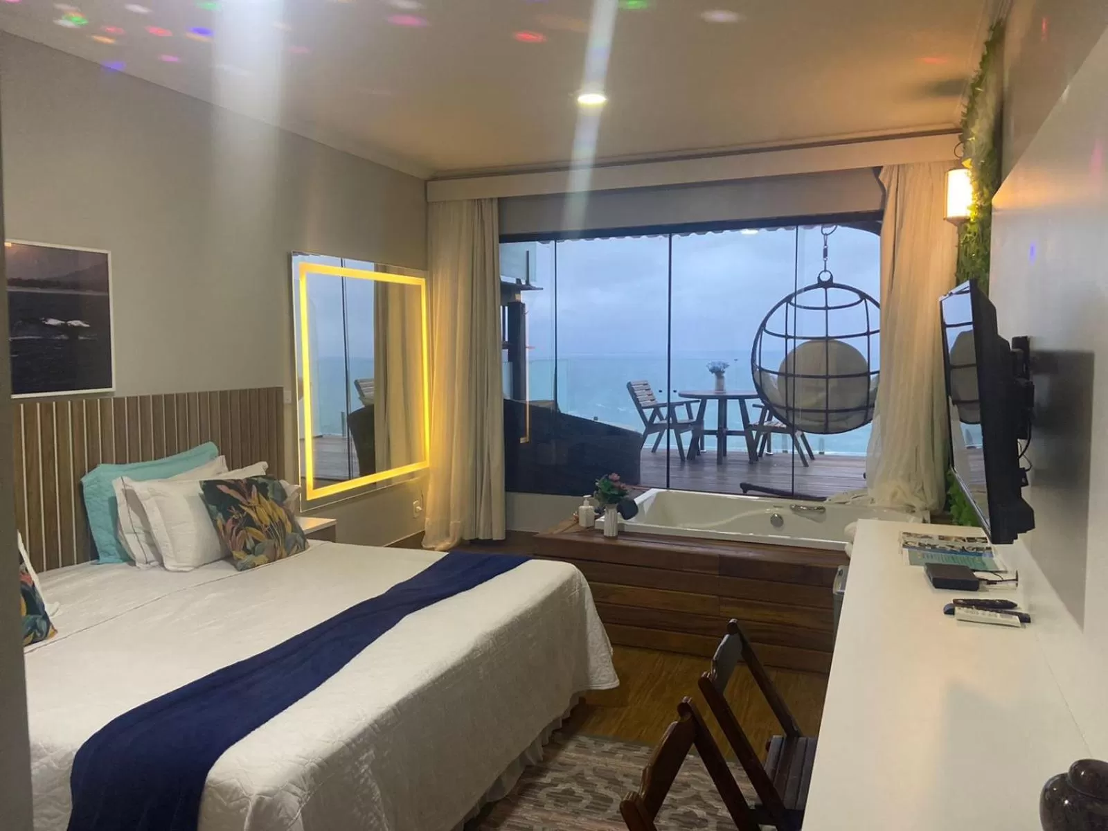 Bed in Pousada e Restaurante Vista Turquesa