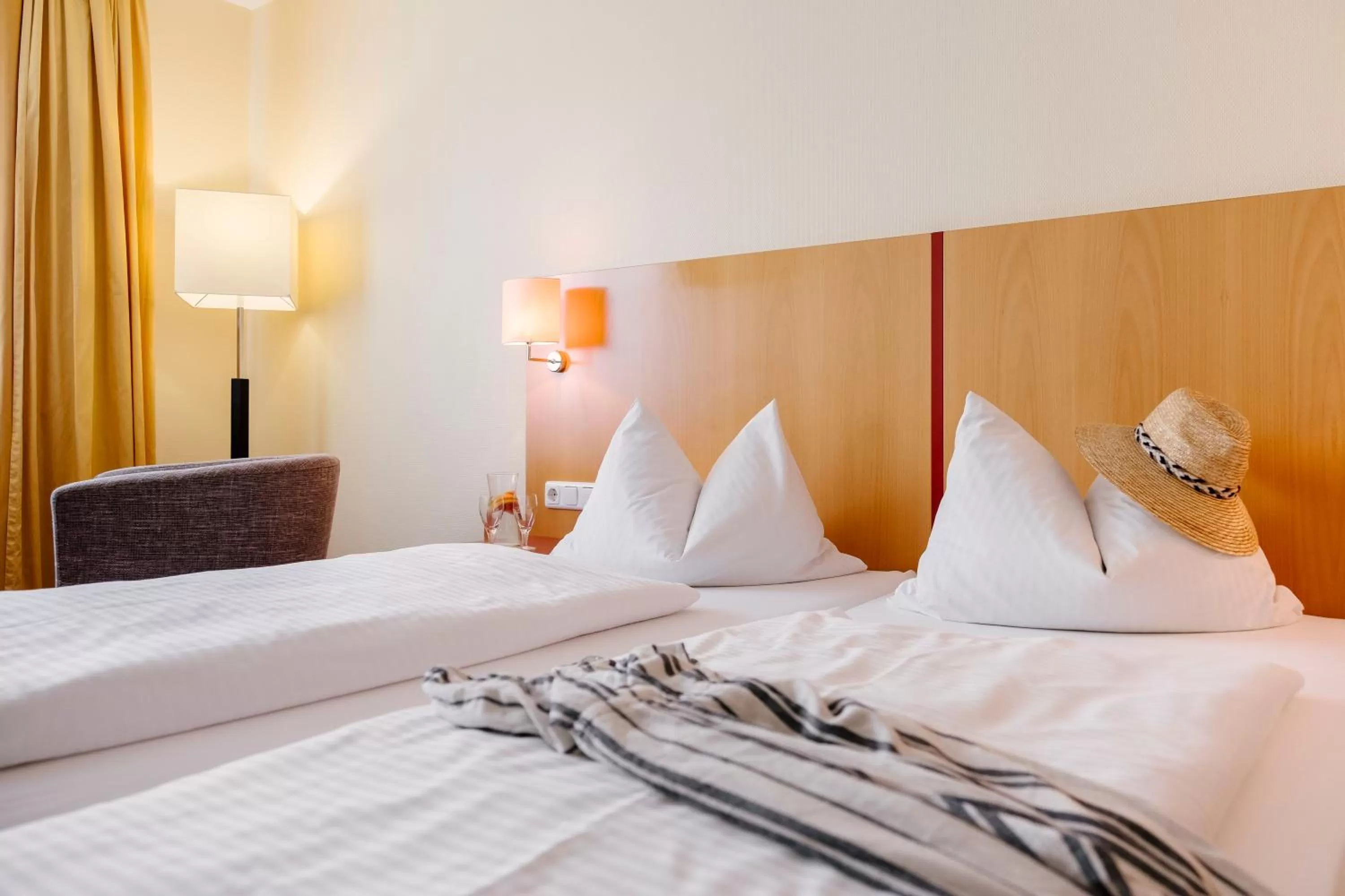 Bed in Hotel am Jungfernstieg