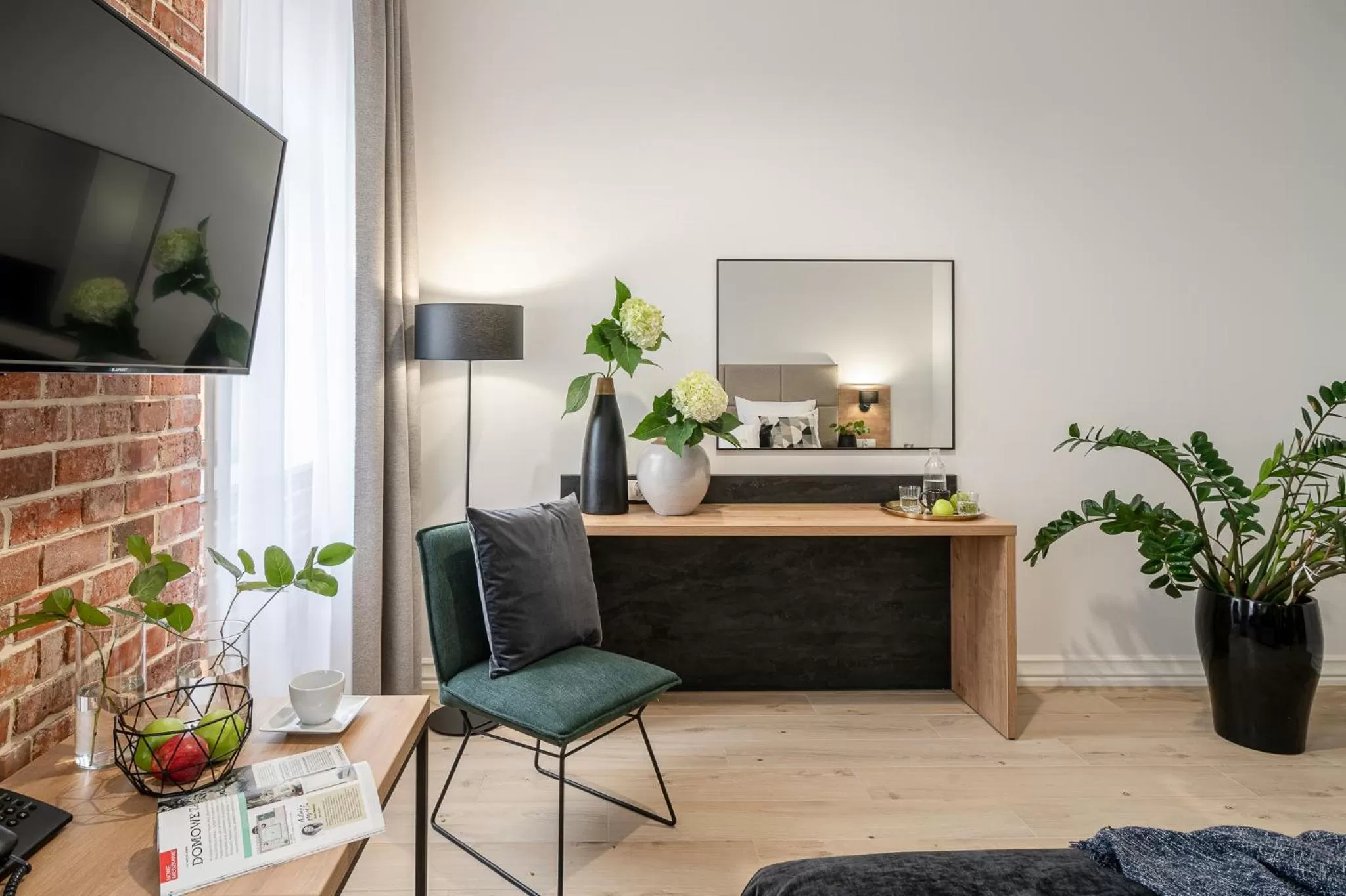 Living room in Hotel Jazz Market Square Wroclaw