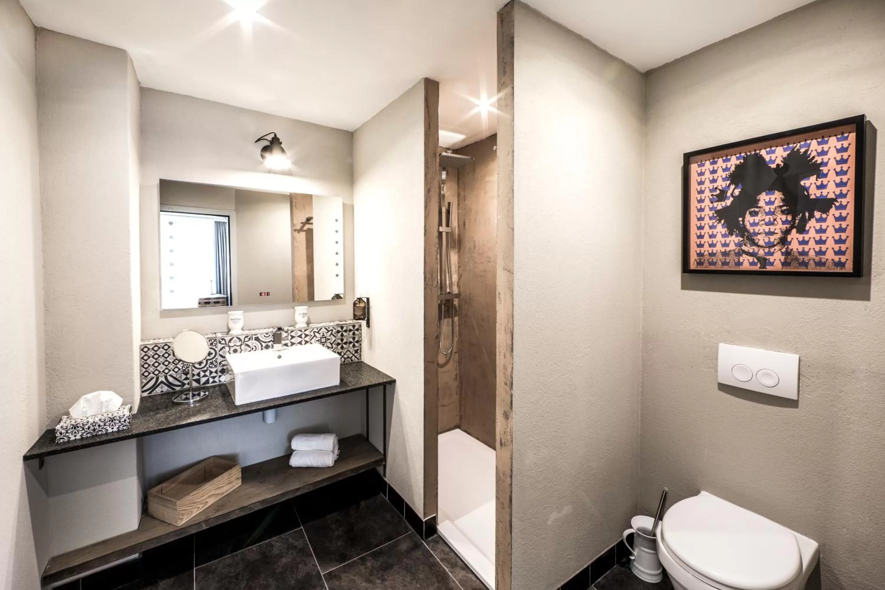 Decorative detail in The Yard Zürich