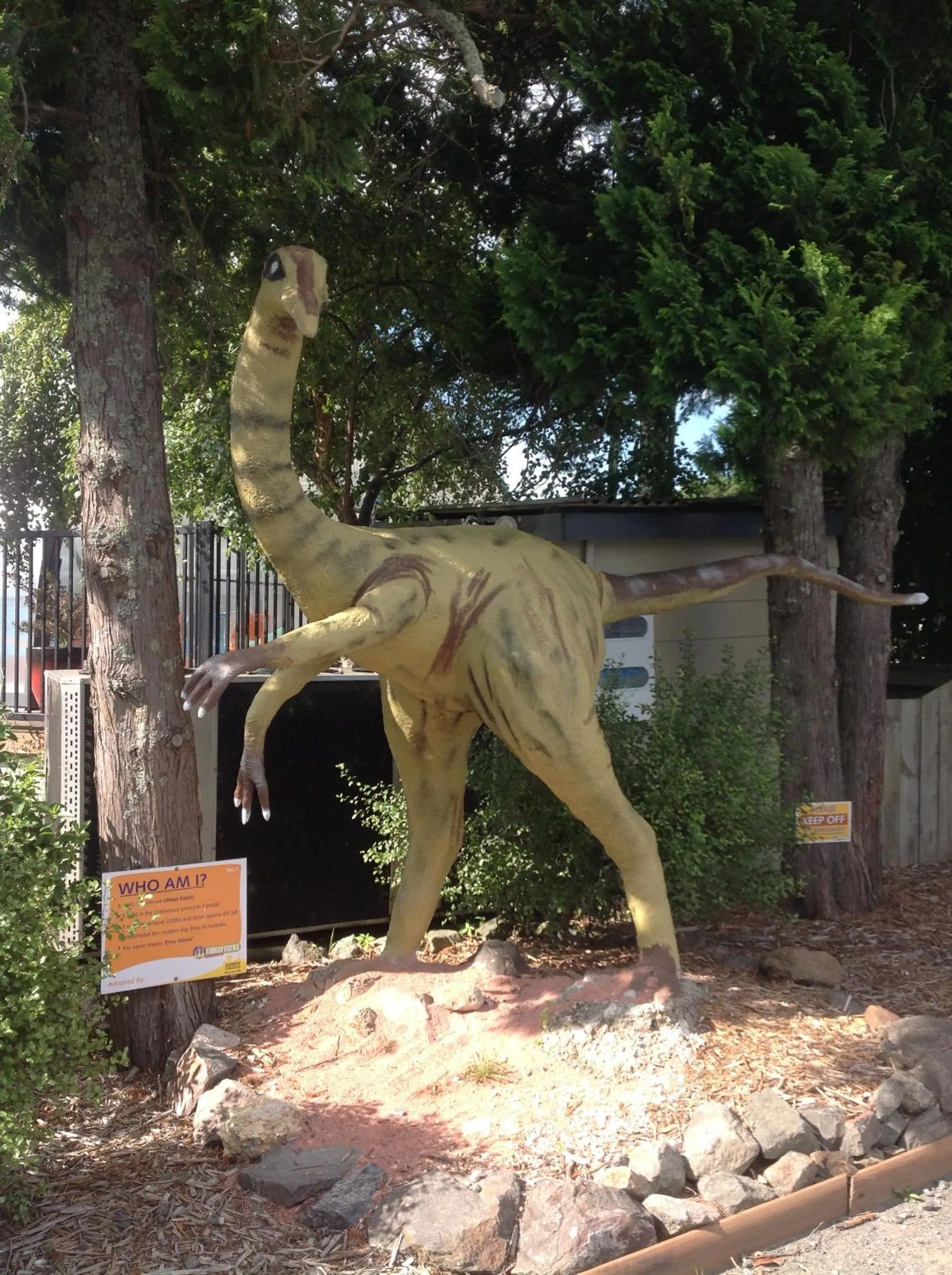 Decorative detail in All Seasons Holiday Park