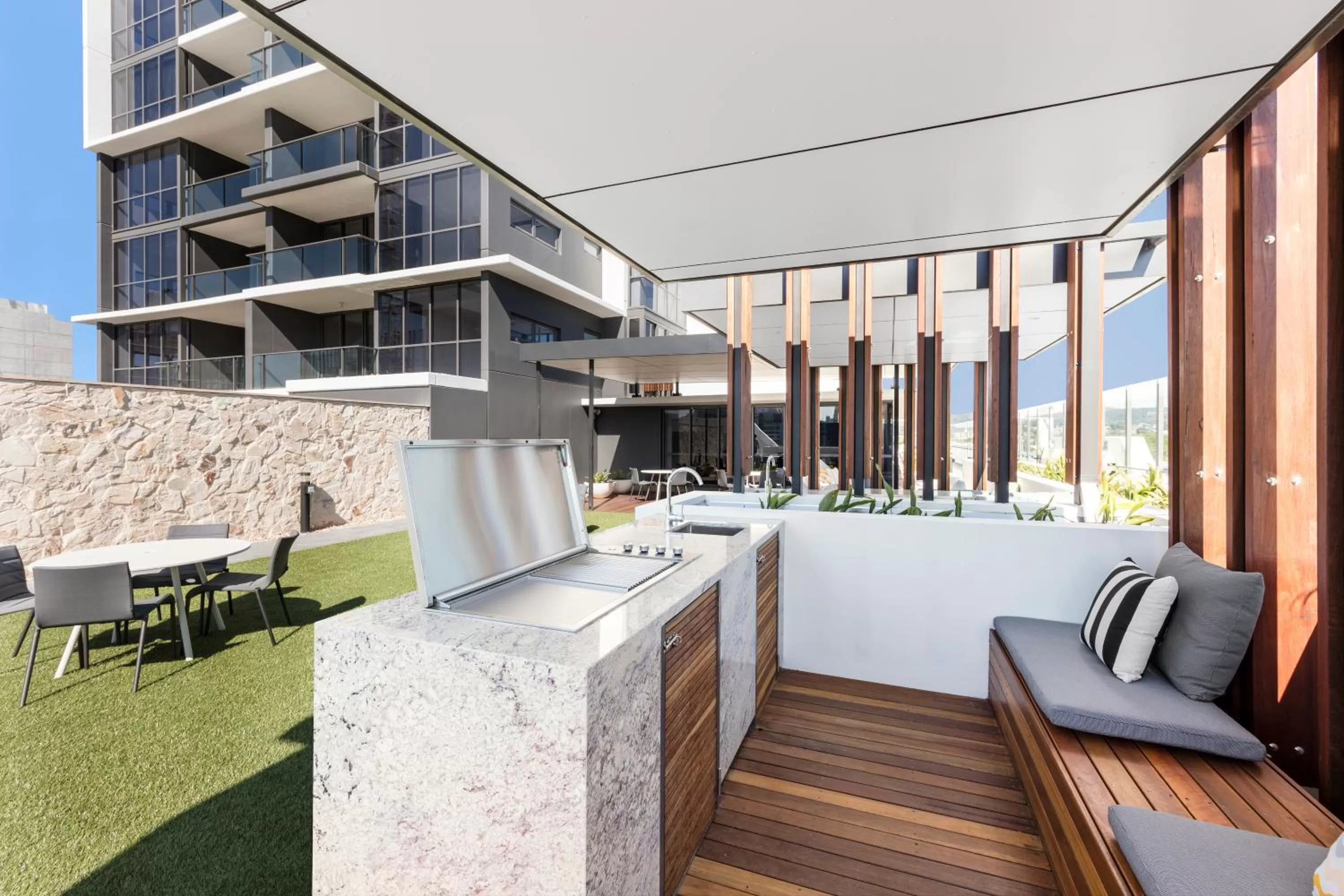 BBQ facilities in The Milton Brisbane