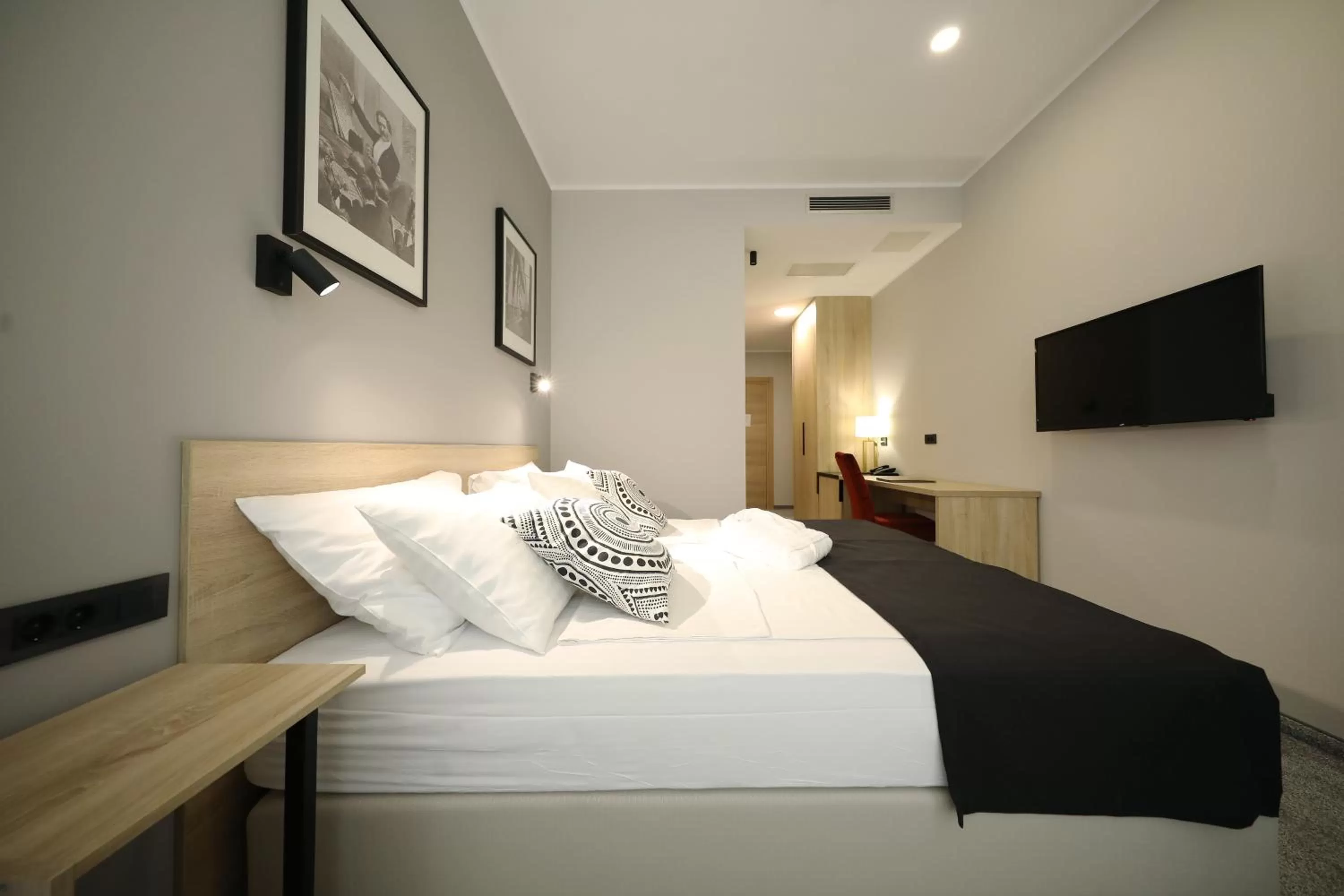 Bed in Teatro Verdi Boutique Hotel