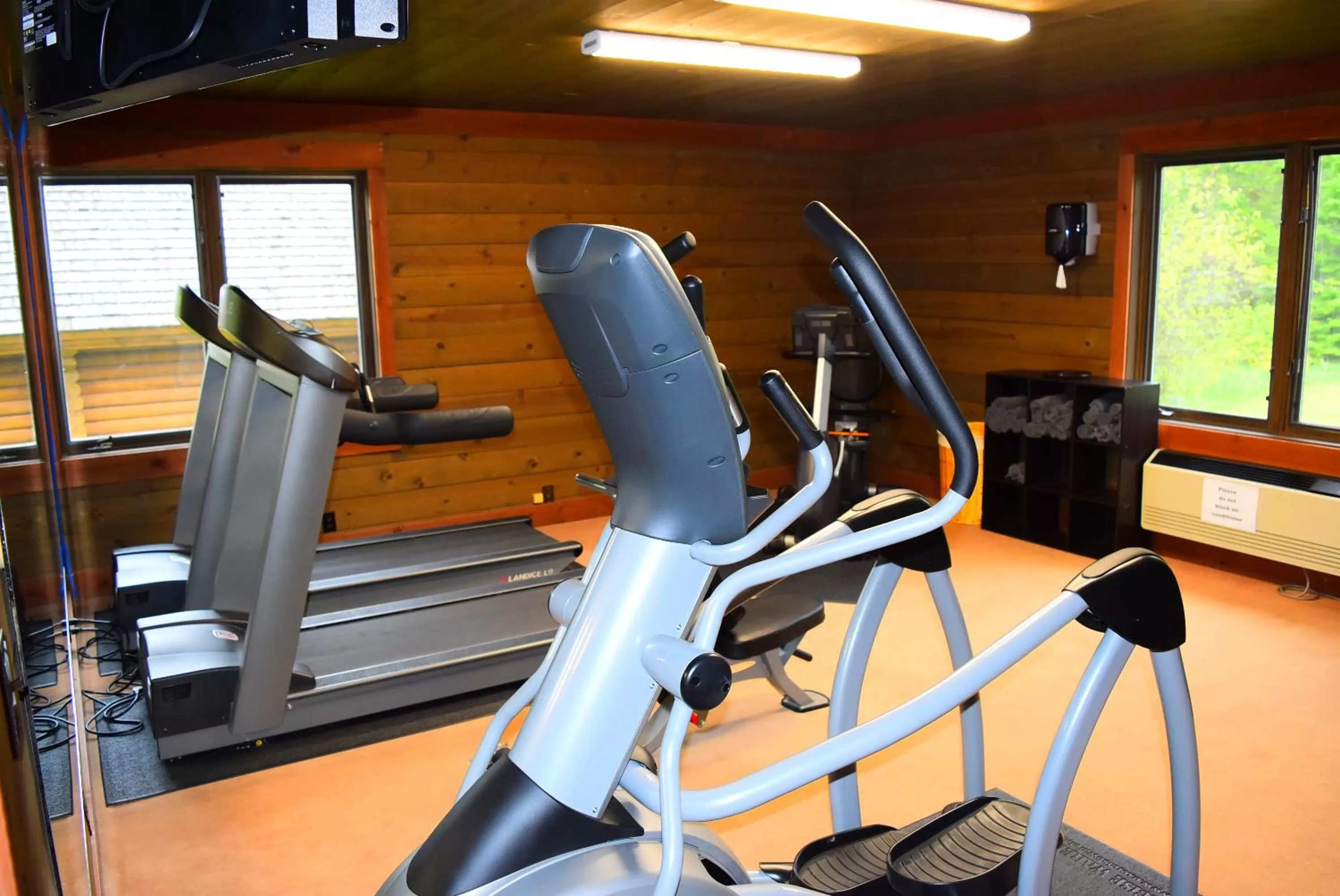 Fitness centre/facilities in Drummond Island Resort