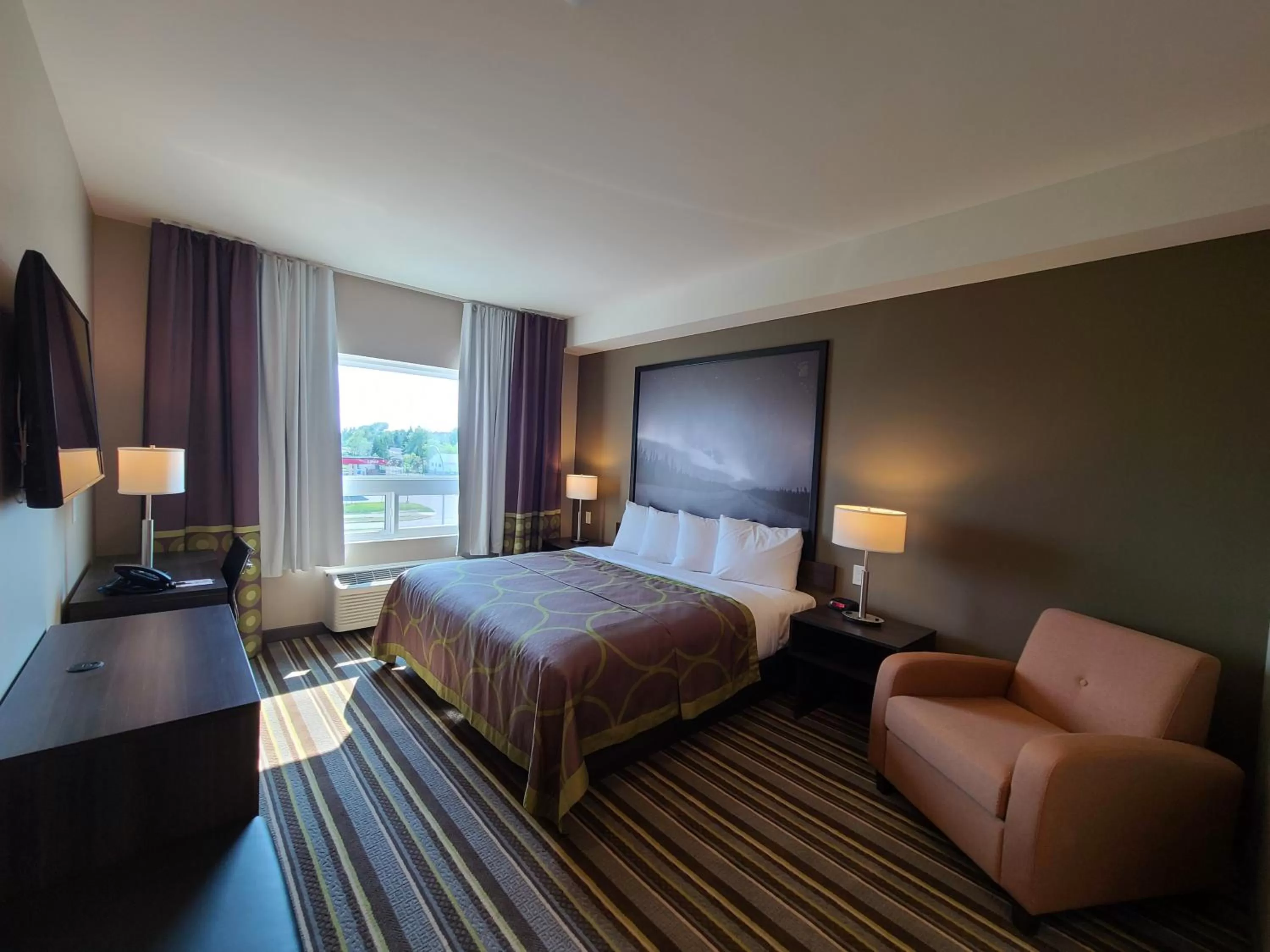 Bed in Super 8 by Wyndham Thompson