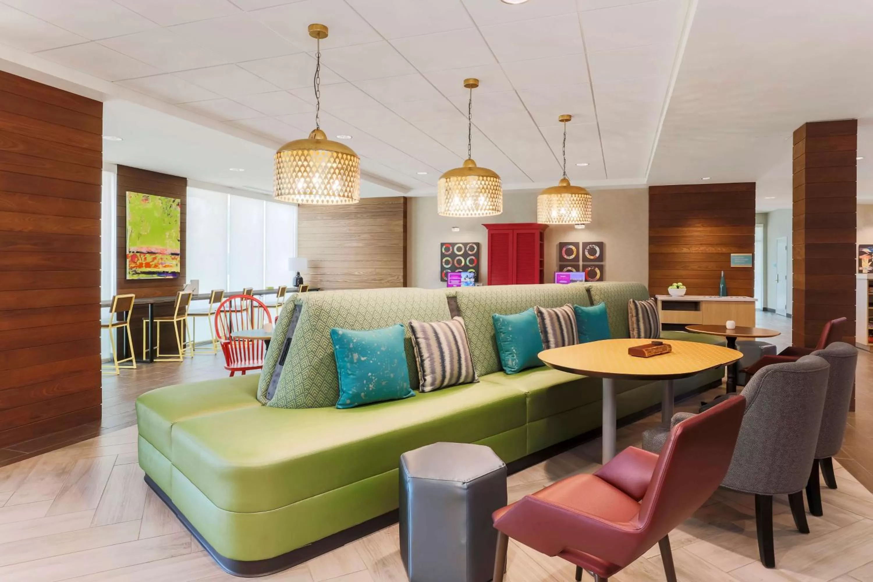 Lobby or reception in Home2 Suites By Hilton West Sacramento, Ca