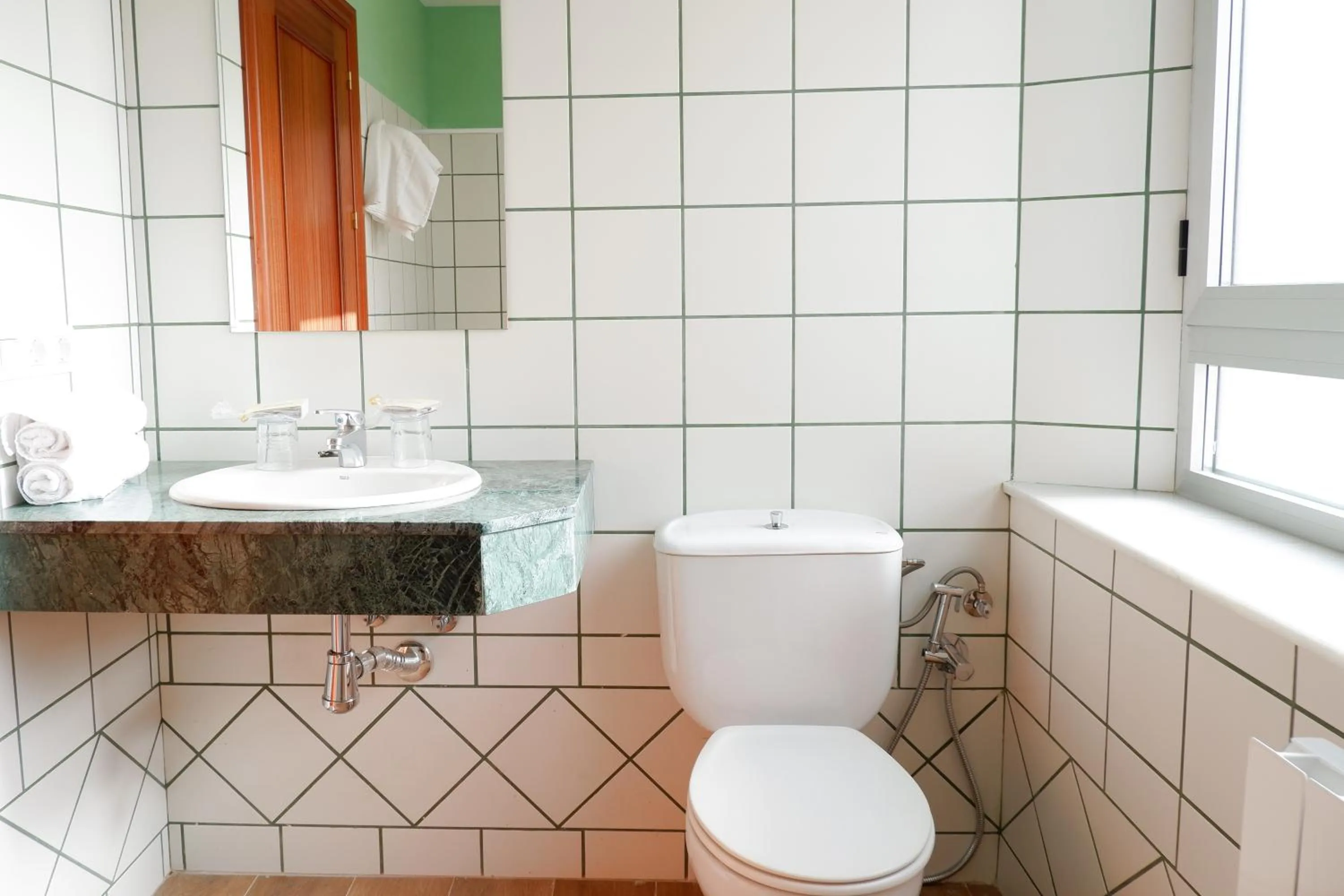 Bathroom in Hotel Andalucia