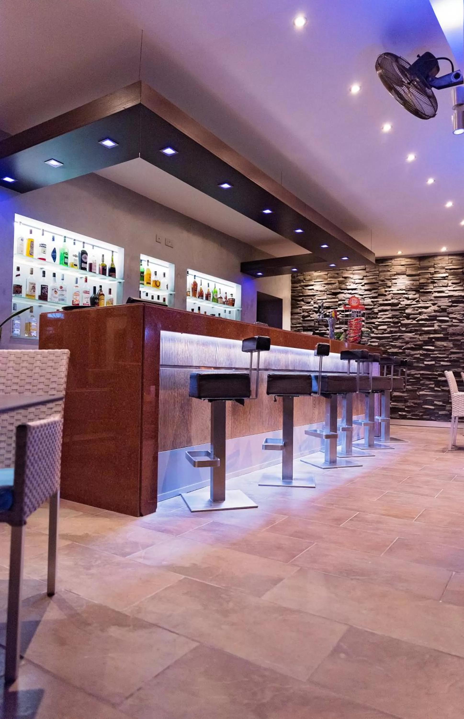 Lounge or bar in Pyramos Hotel