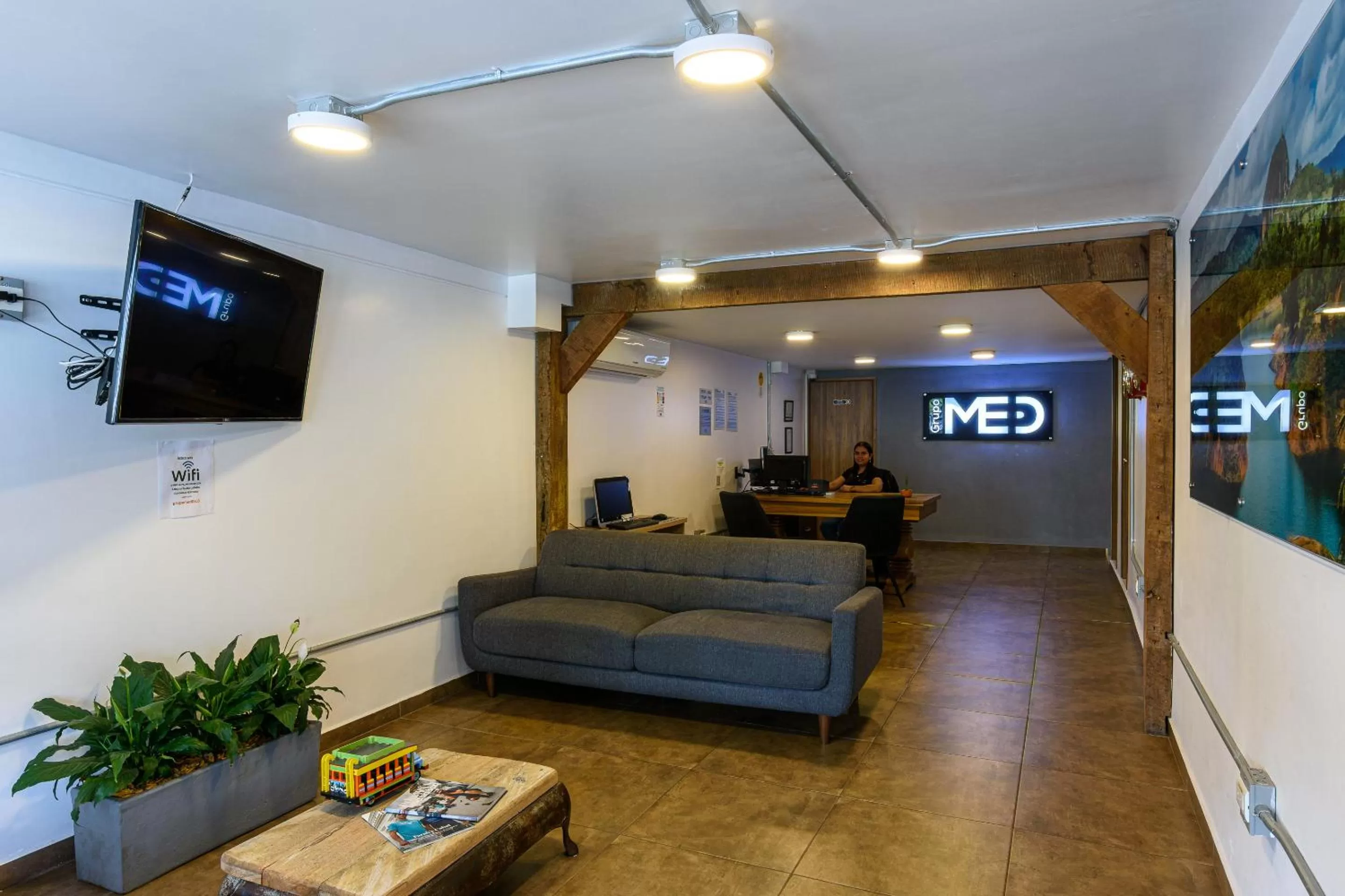 Lobby or reception in Med la palma