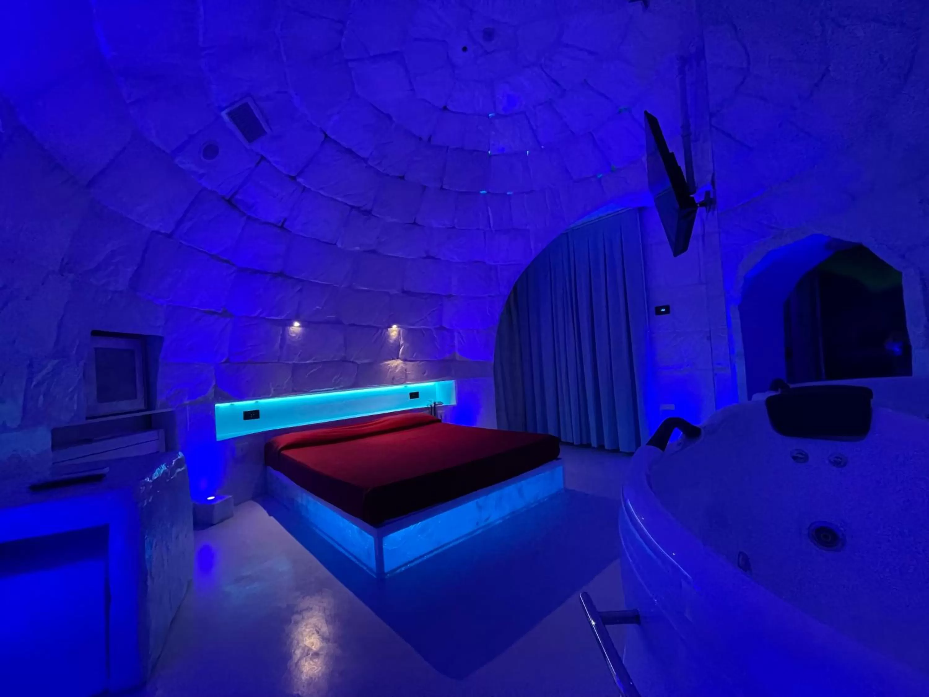 Bed in Hotel Carosello