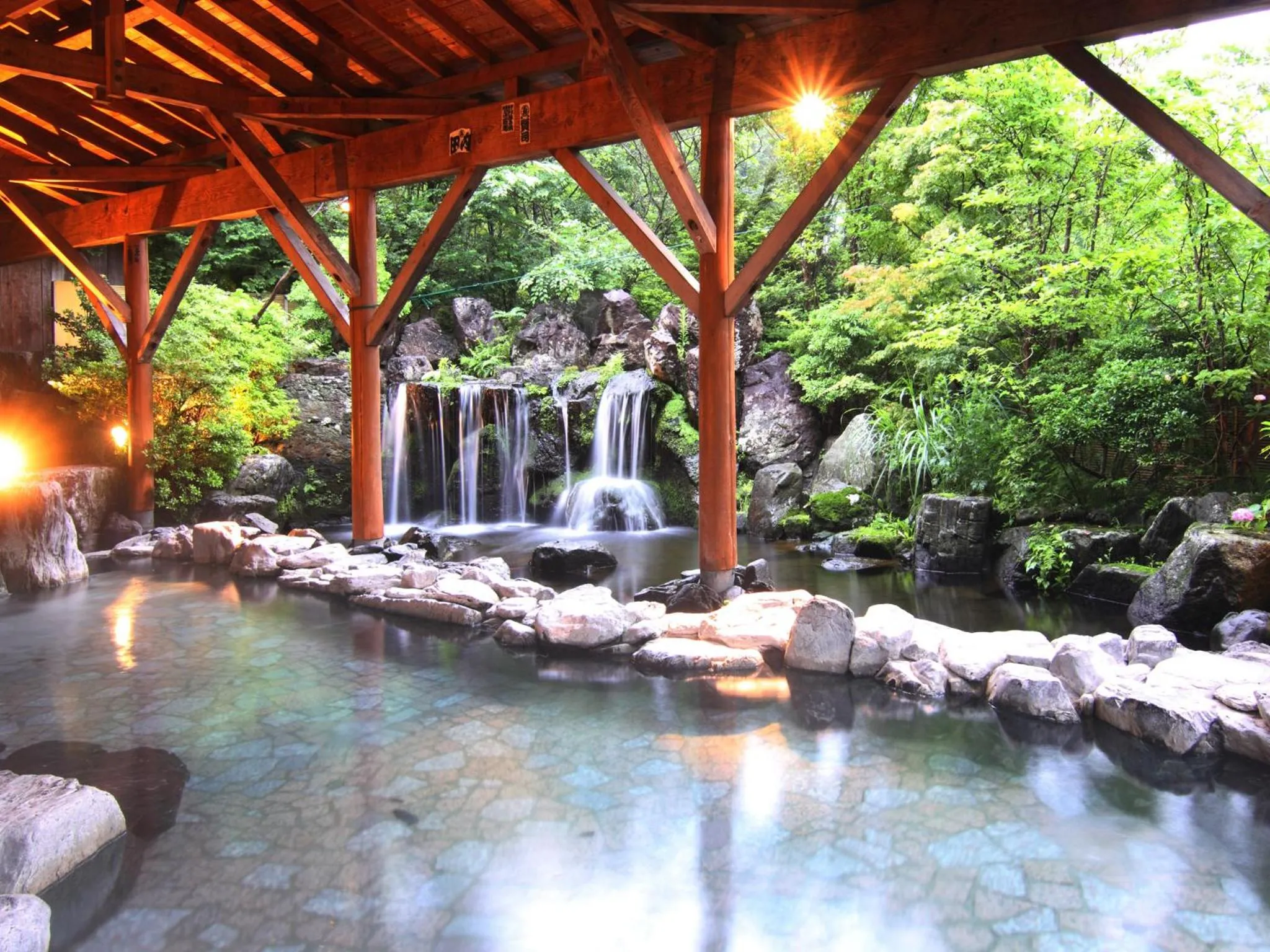 Hot Spring Bath in Hotel Epinard Nasu