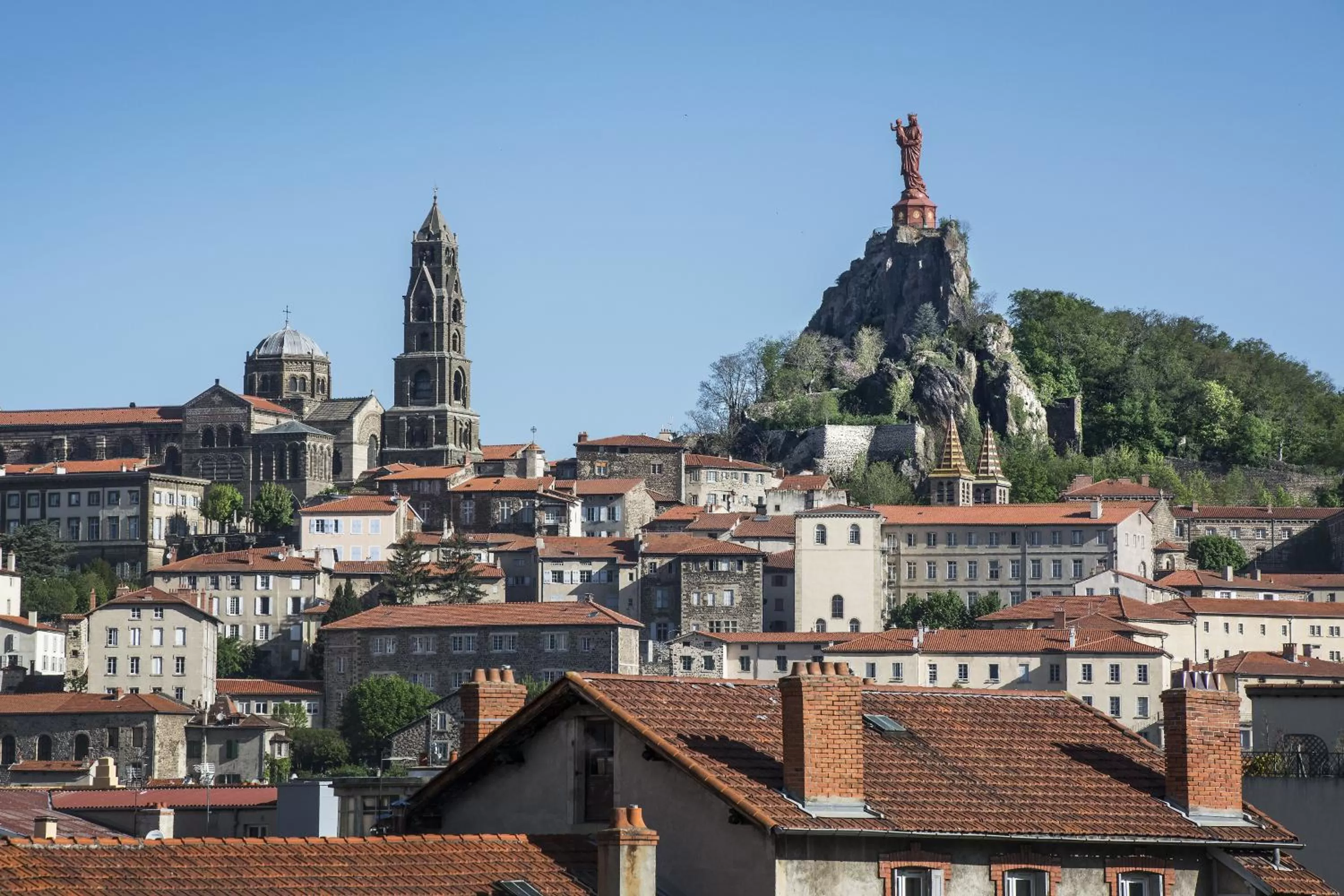 City view in Deltour Hotel Le Puy En Velay