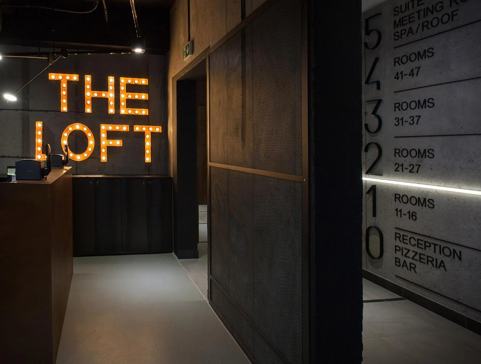 Lobby or reception in The Loft Hotel Adults Only