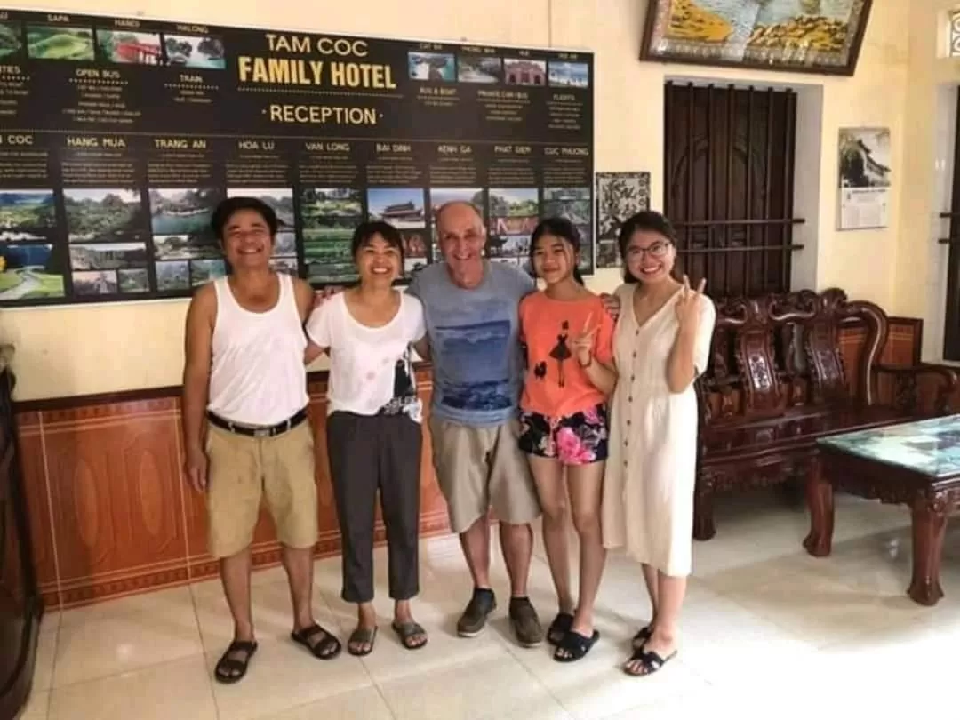 People in Tam Coc Family Hotel