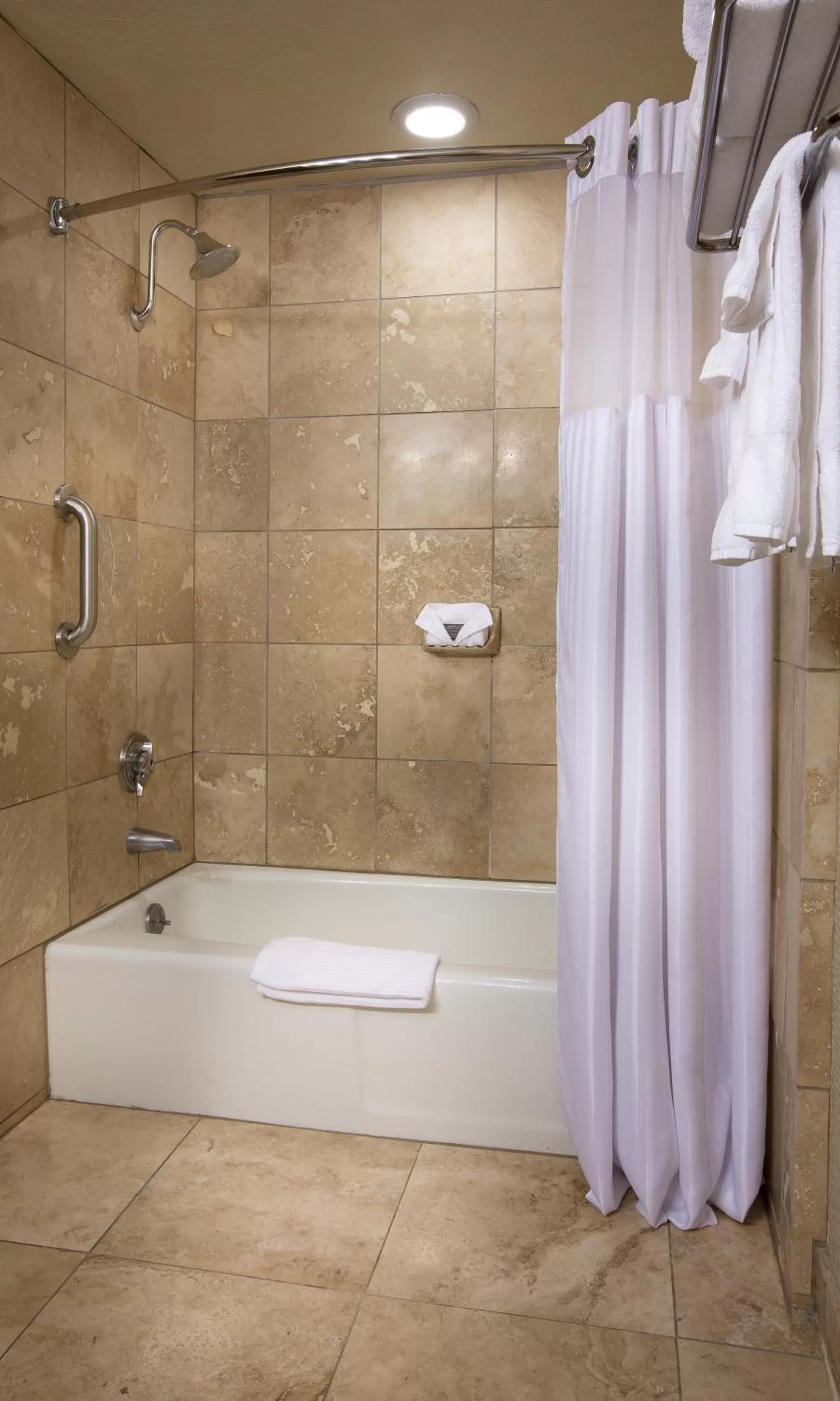 Shower in Holiday Inn Portland - Columbia Riverfront by IHG
