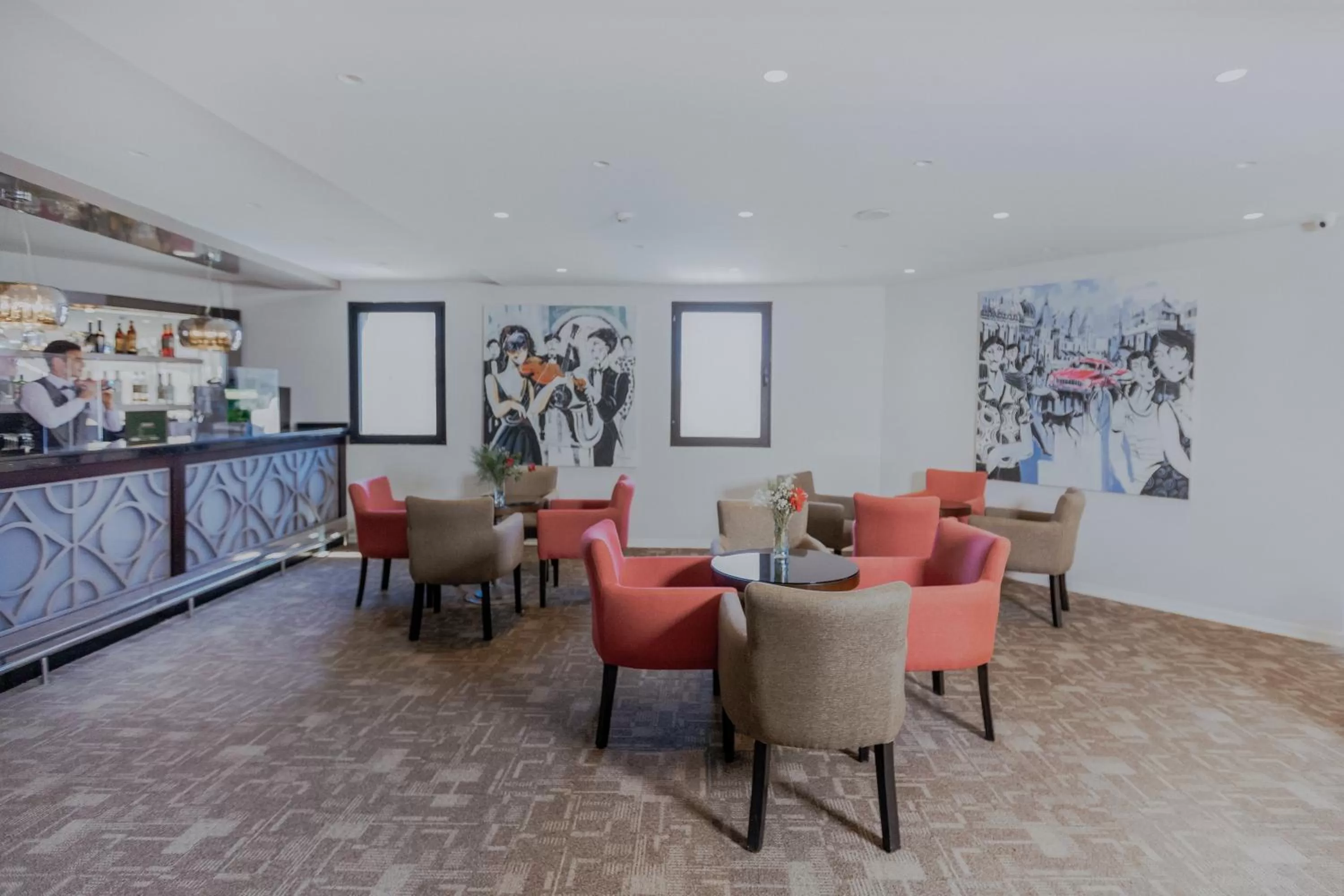 Lounge or bar in Pırıl Hotel Thermal&Beauty SPA