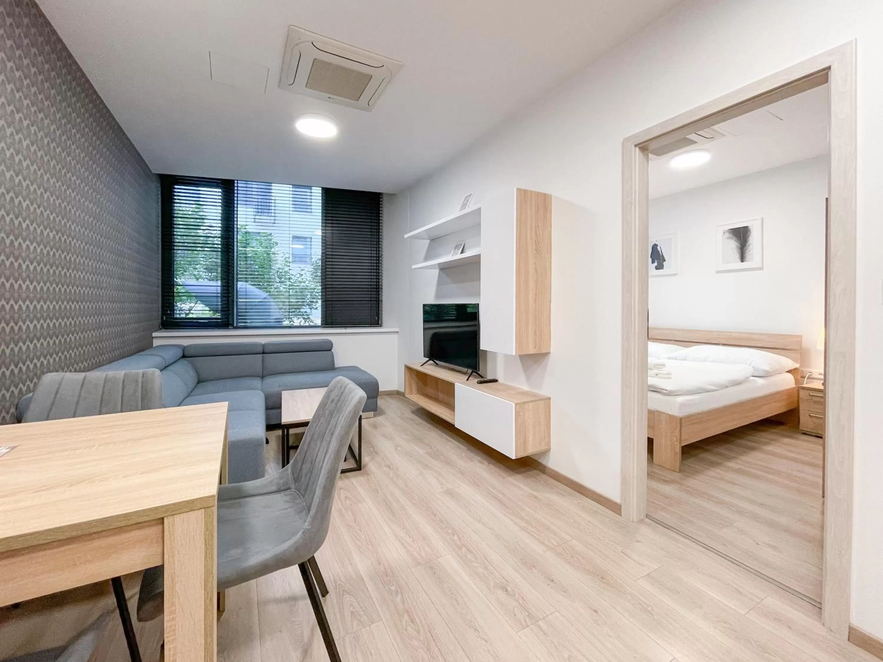 Bed in Metropolitan Star Apart Hotel