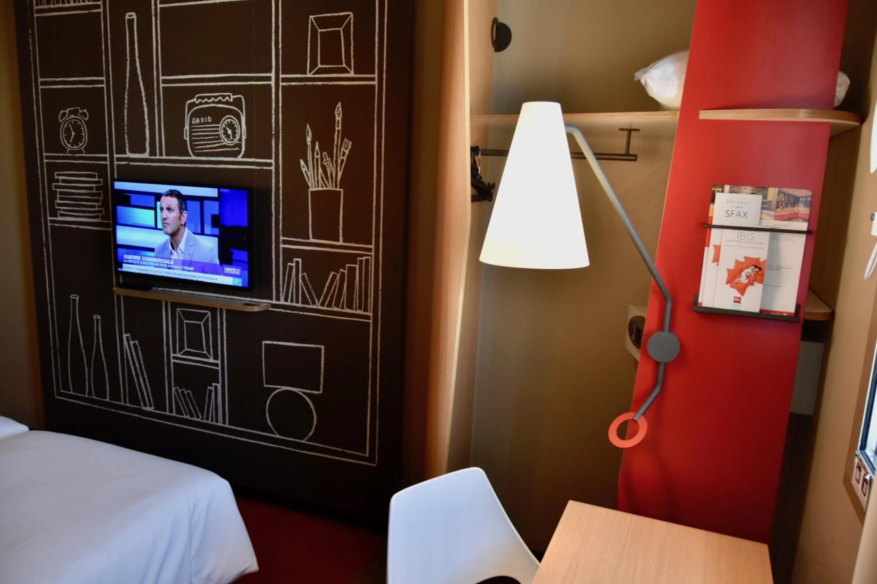 Bed in Ibis Sfax