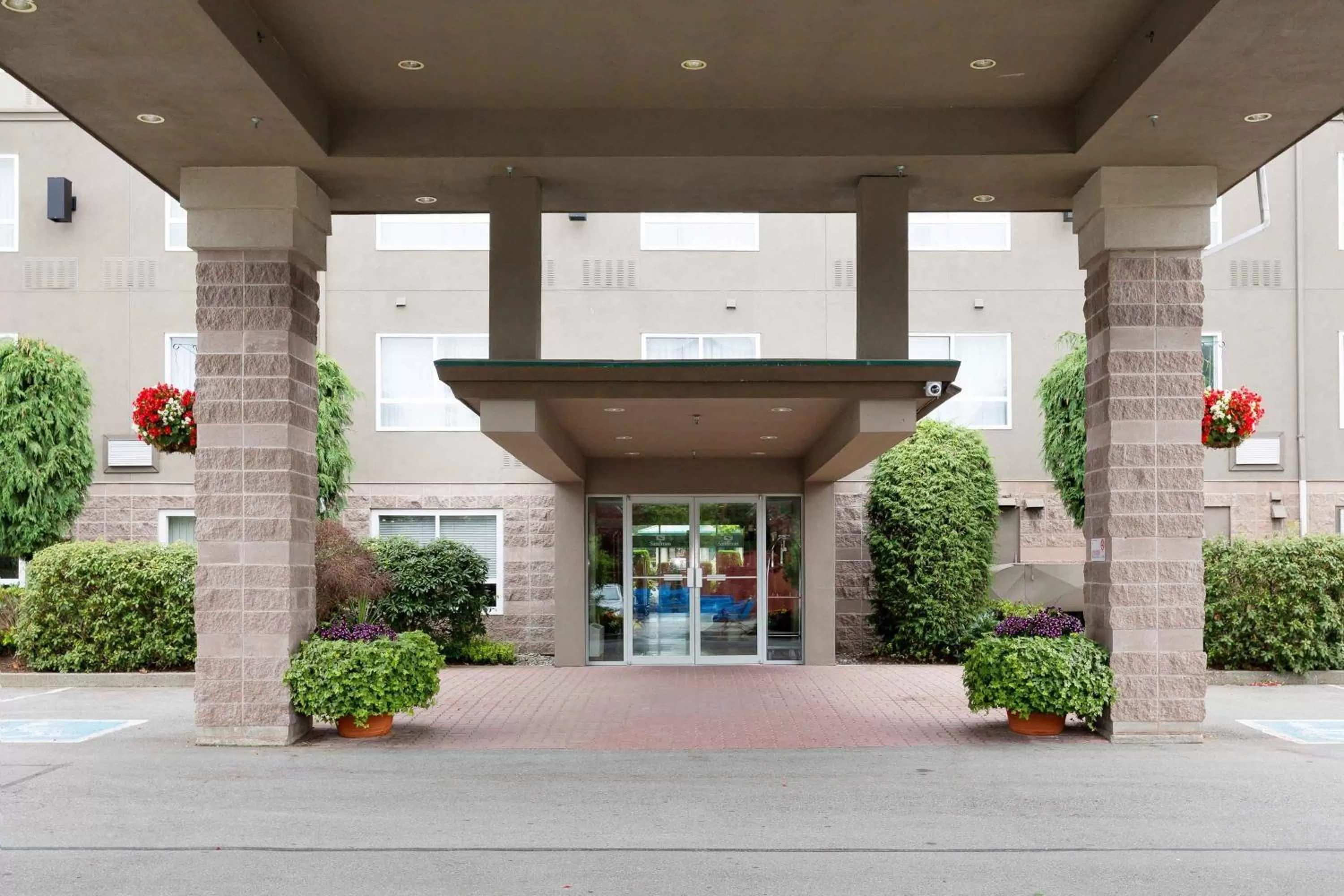Property building in Sandman Hotel Langley