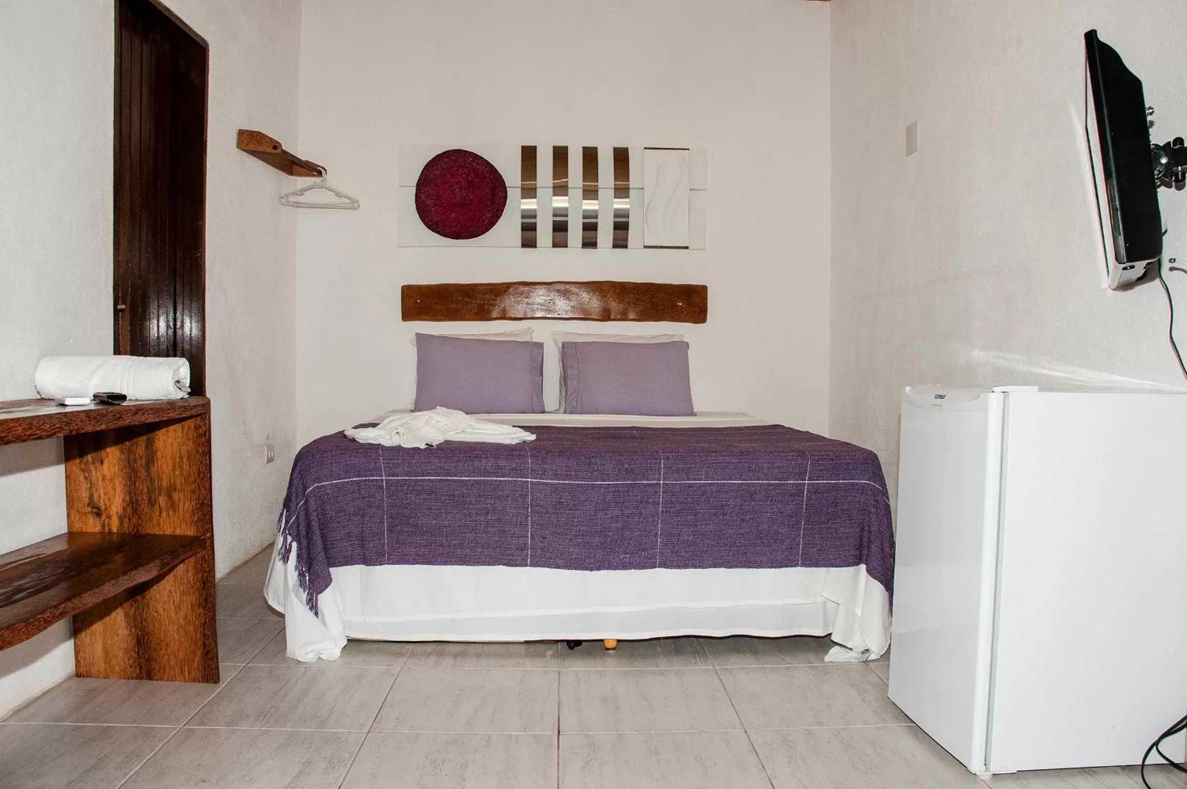 Bed in Pousada e Restaurante Encanto das Águas