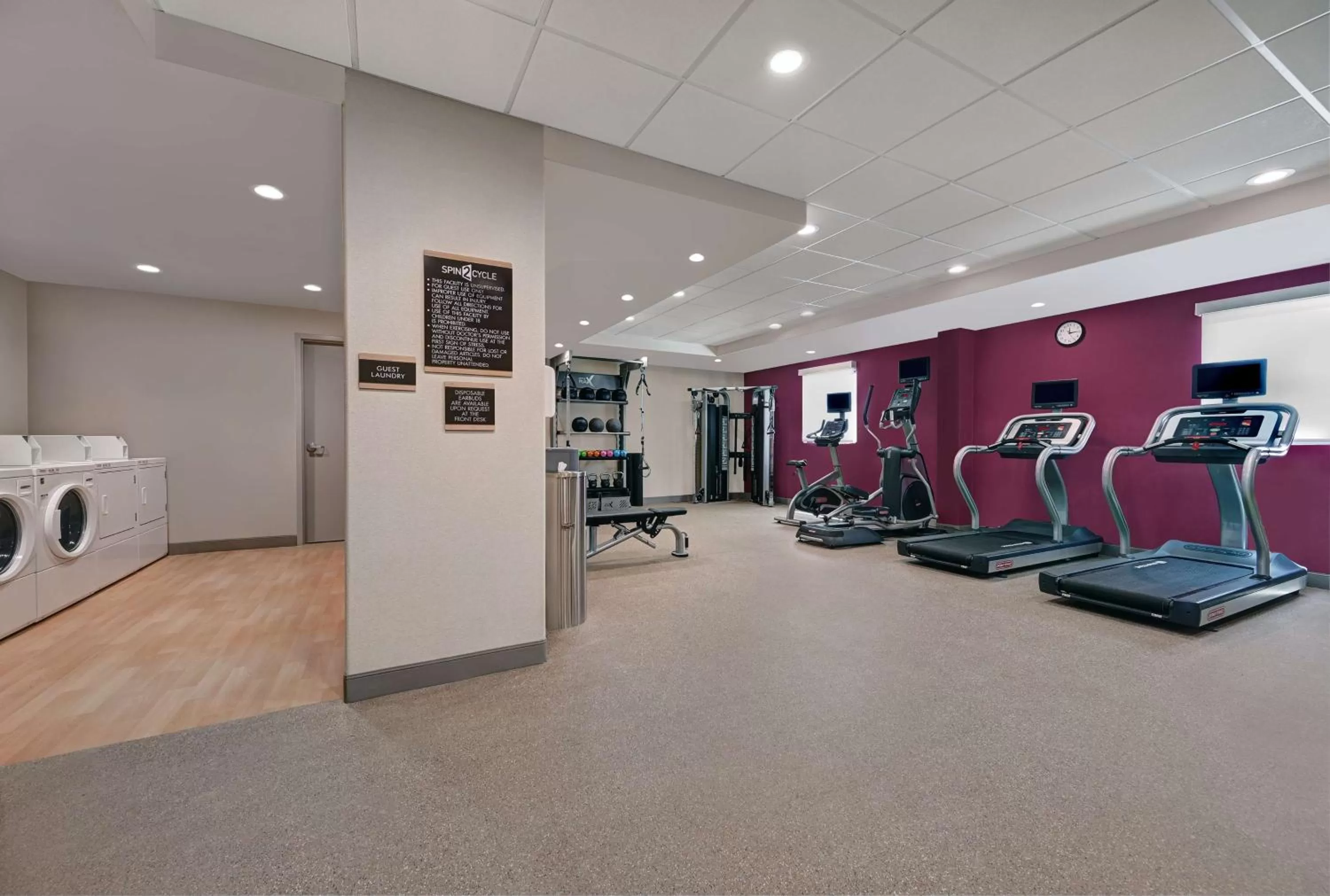 Fitness centre/facilities in Home2 Suites By Hilton Tracy, Ca
