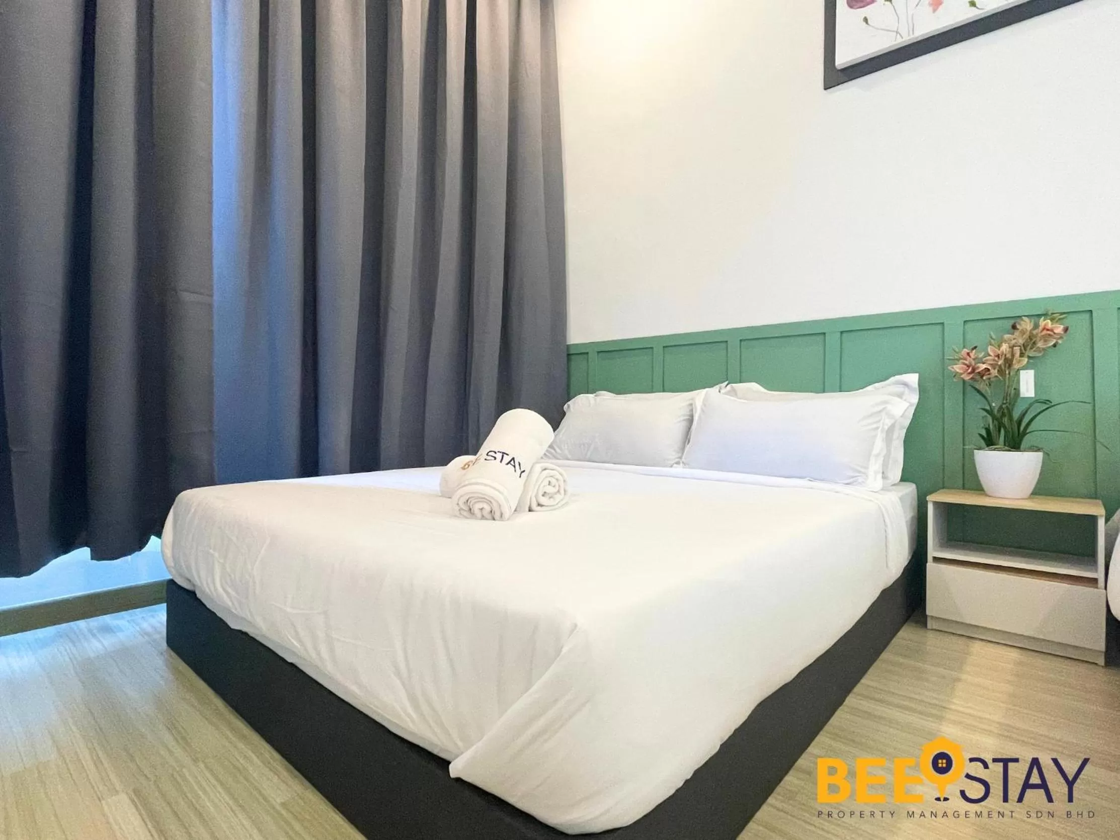Bed in The Wave Suites Melaka by BEESTAY