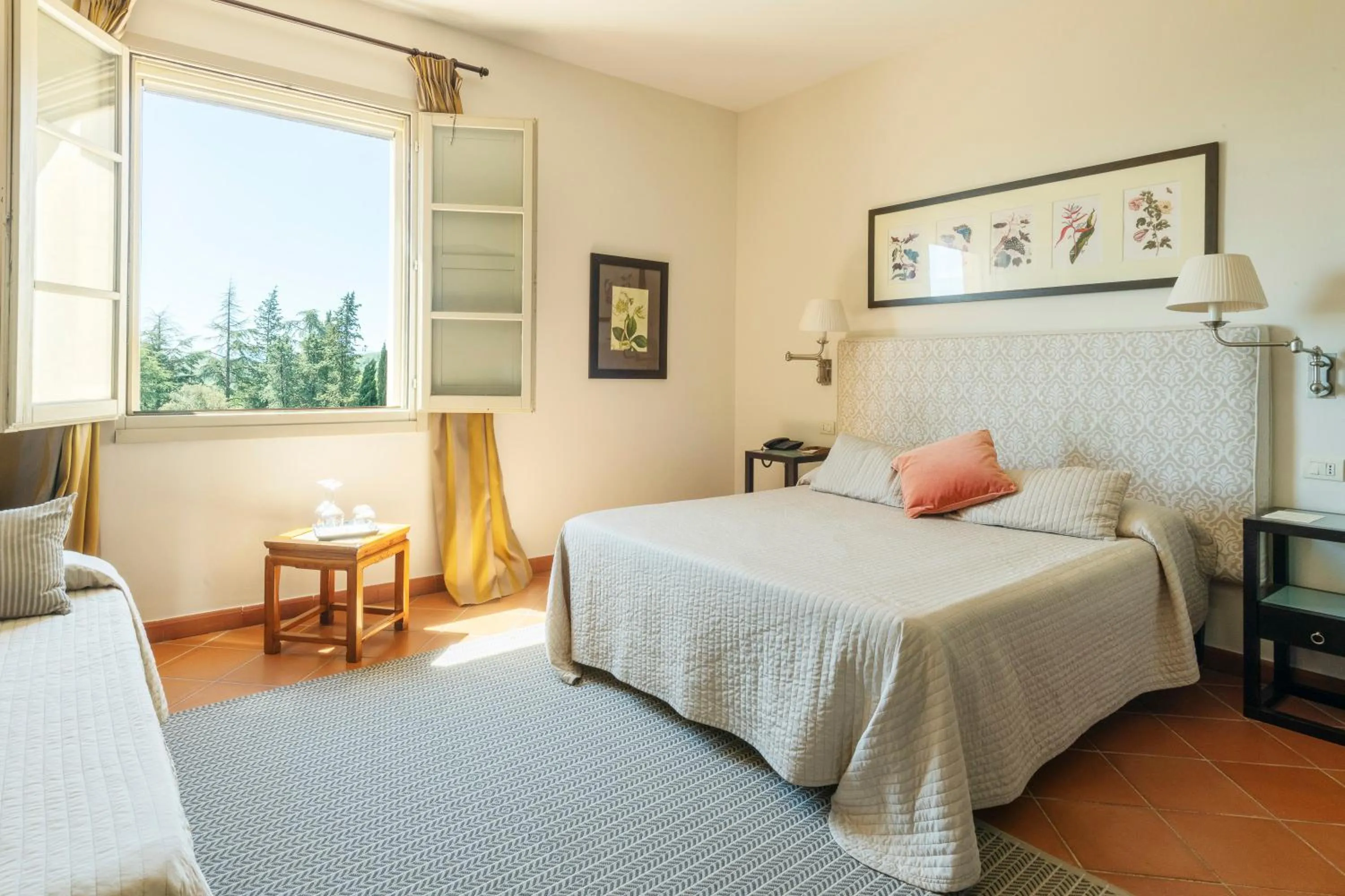 Bedroom, Bed in Si Montalcino Hotel