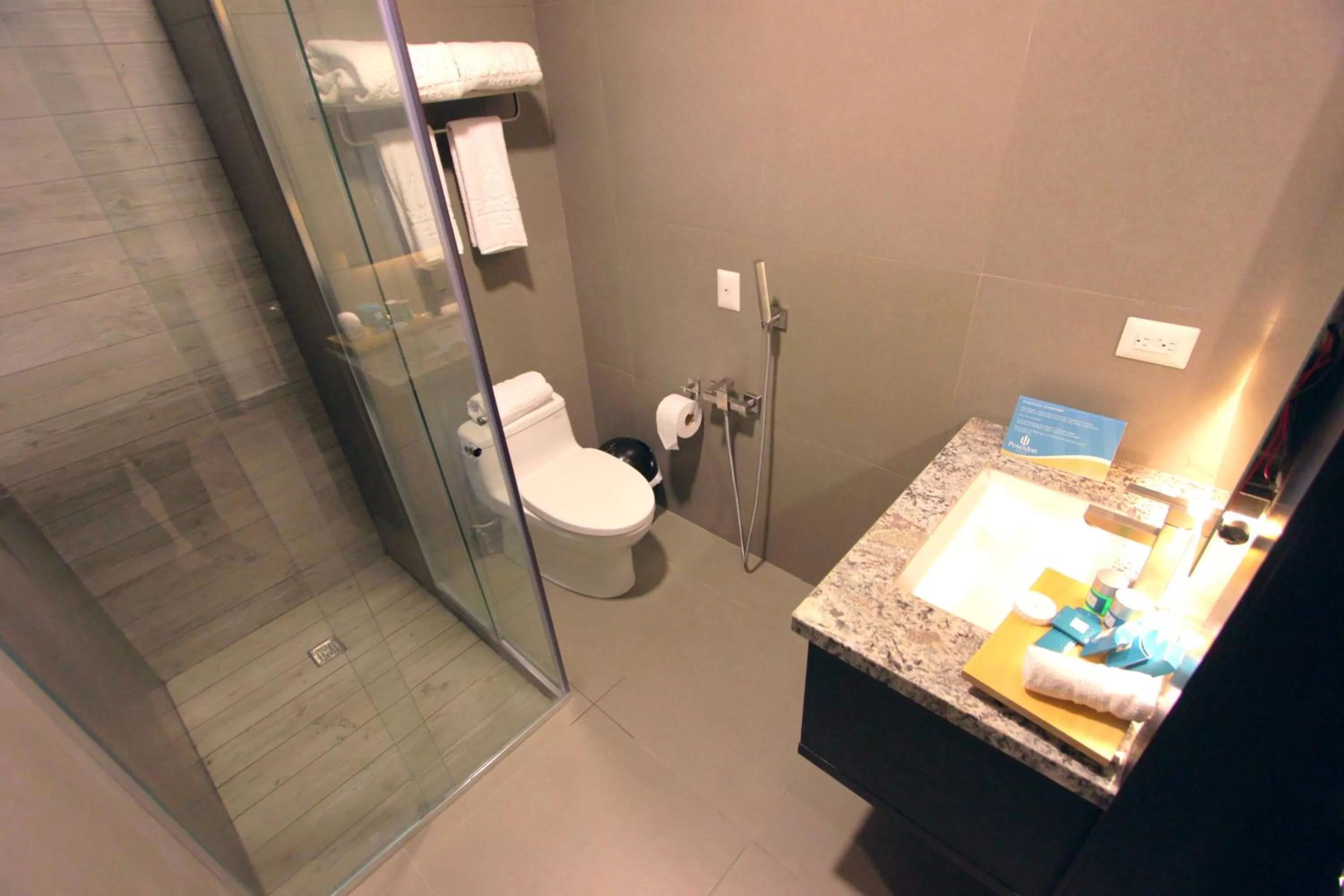 Bathroom in Hotel Poseidon