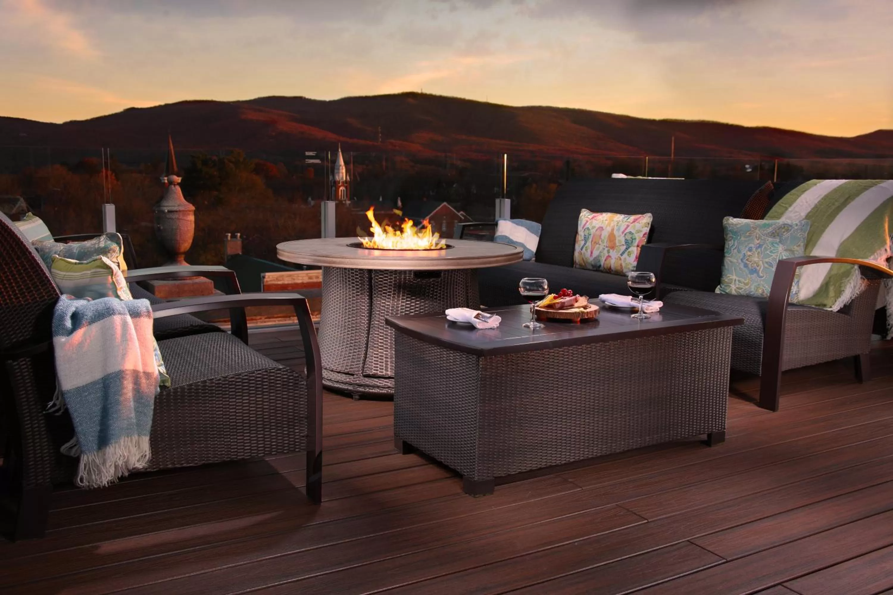 sunbed in The Bolling Wilson Hotel