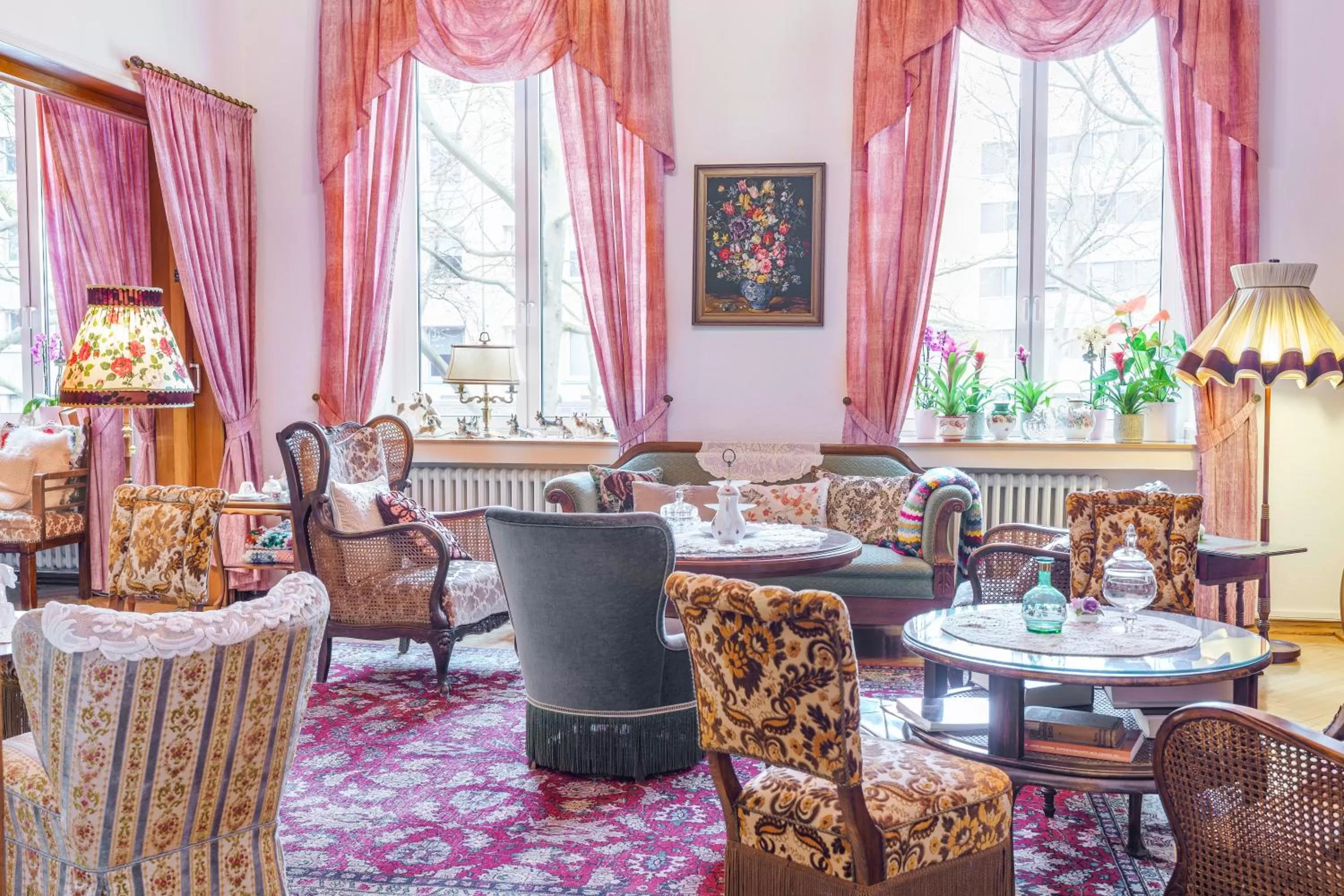 Decorative detail in Tante ALMA's Hotel Lasthaus am Ring