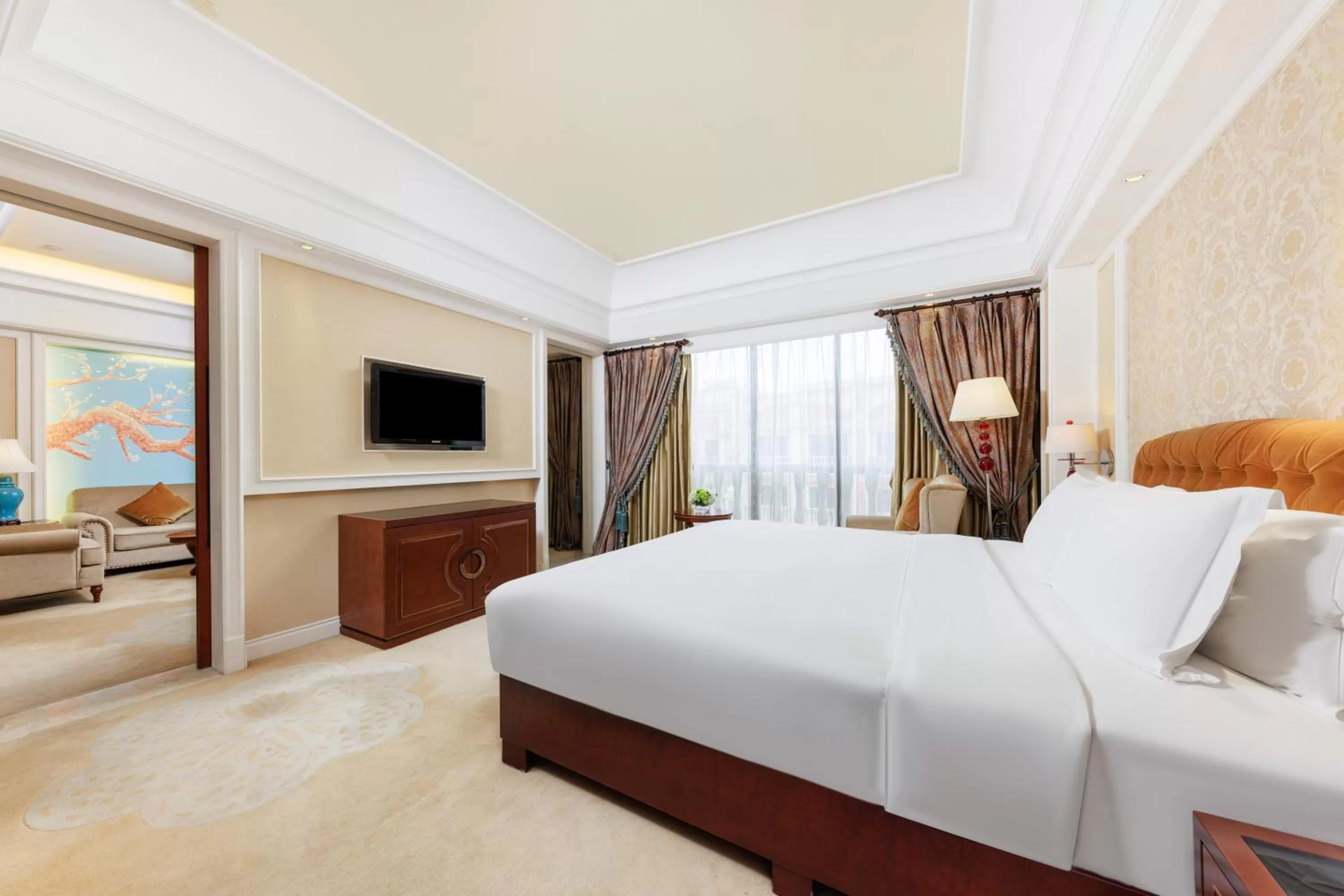 Bed in WYNDHAM Foshan shunde