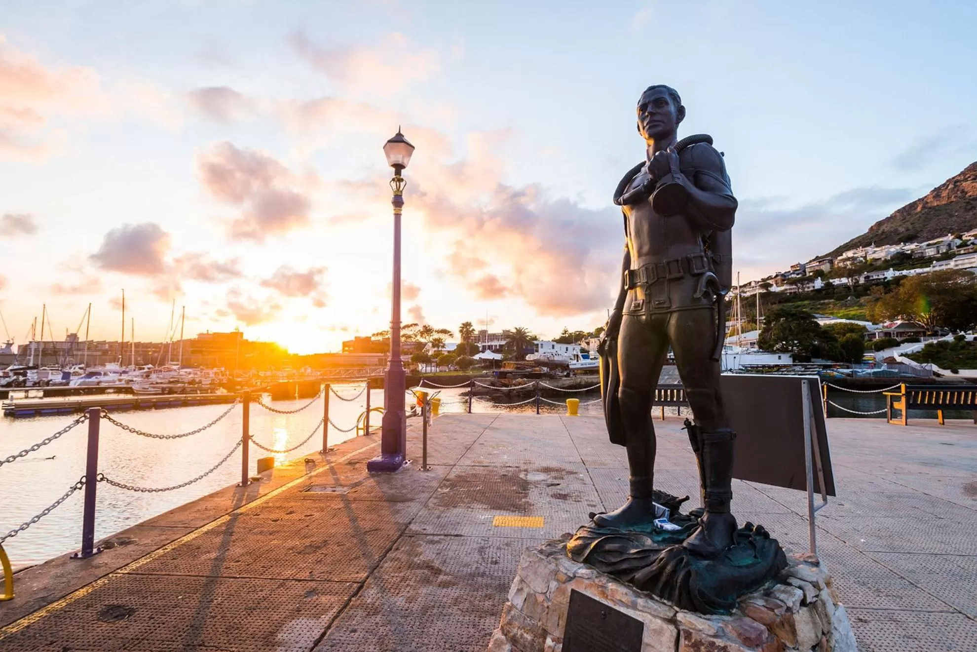 Landmark view in Simon's Town Quayside Hotel