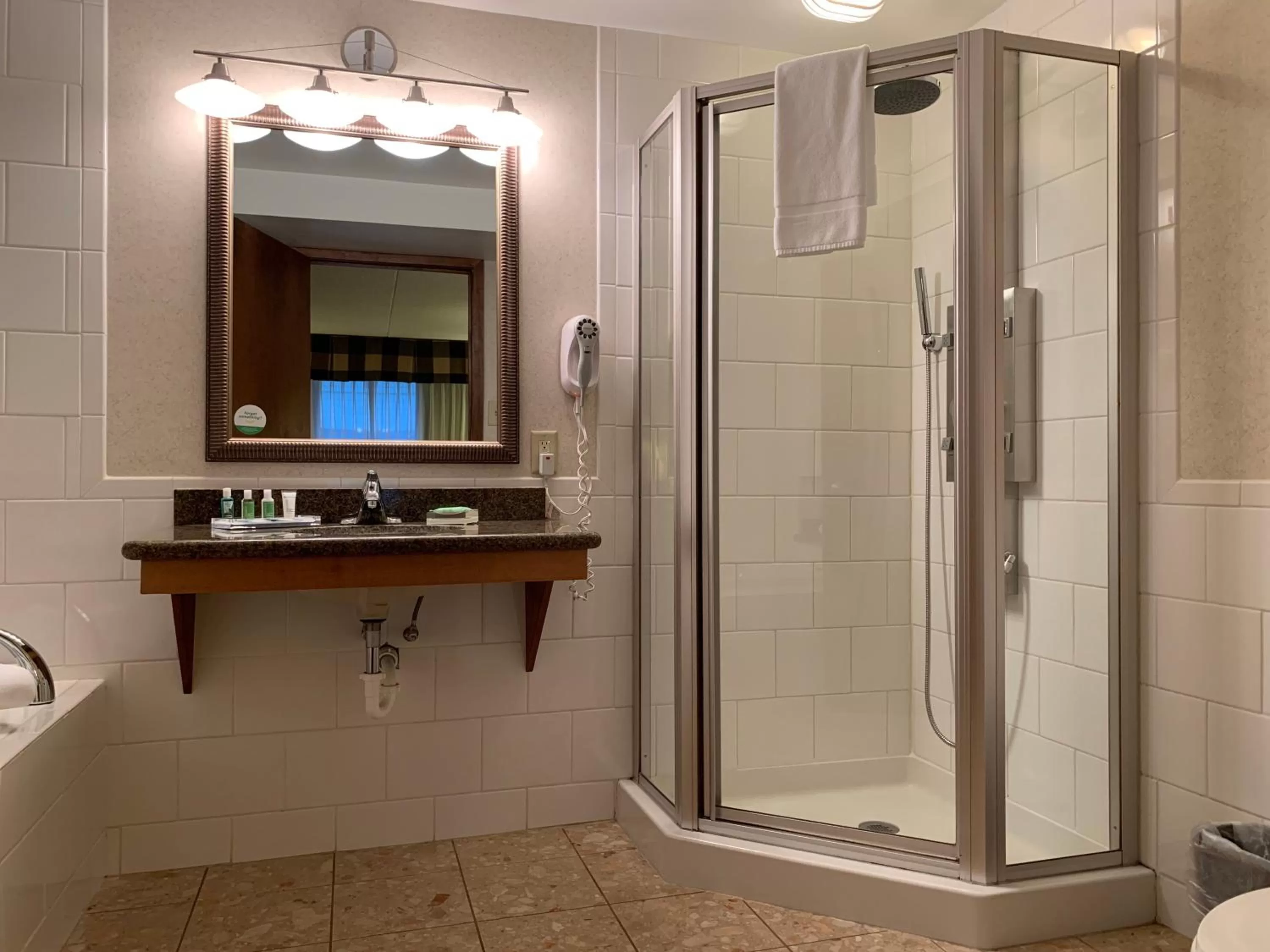 Bathroom in Holiday Inn Johnstown-Downtown by IHG