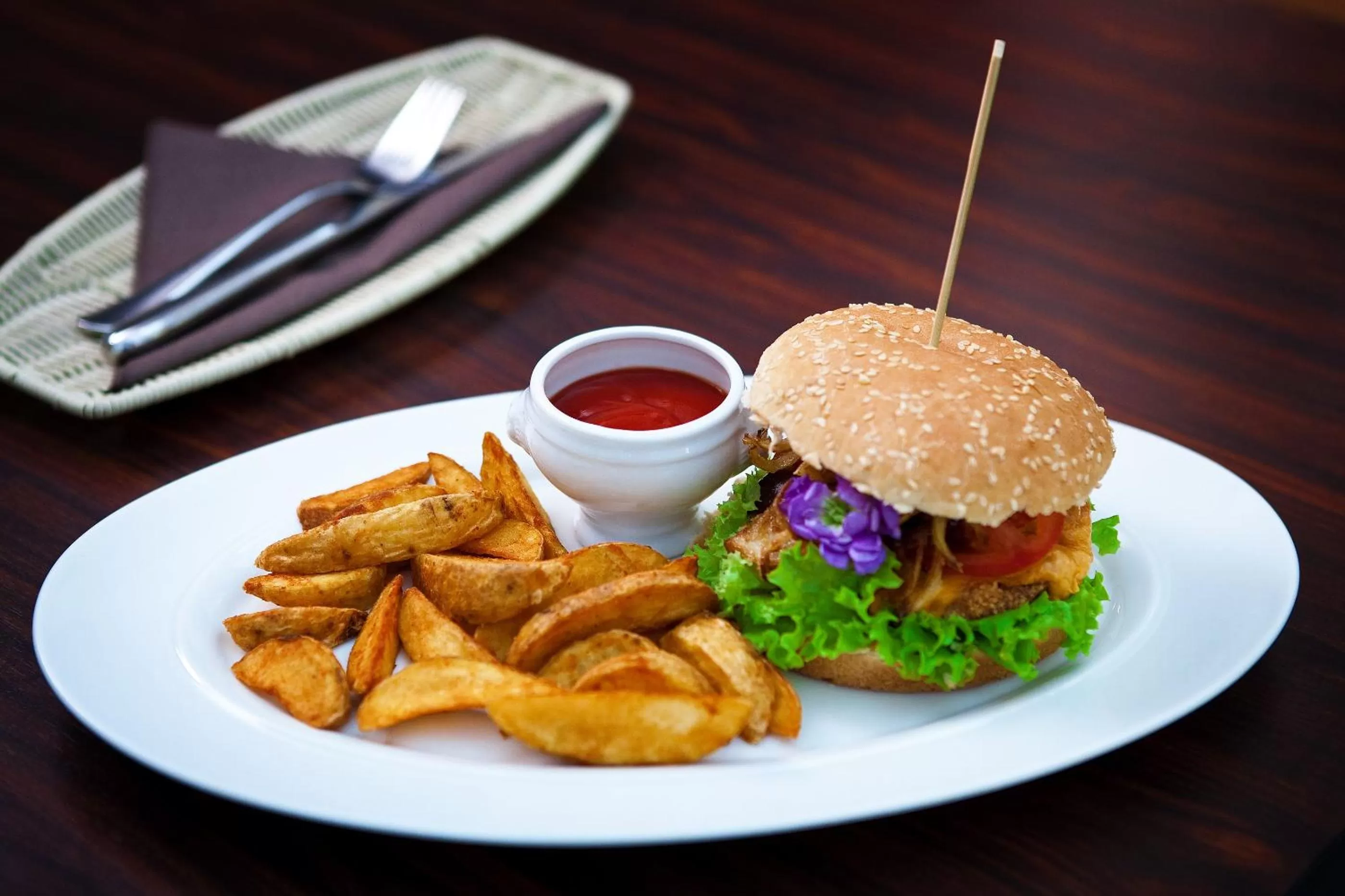 Food close-up in Best Western Hotel President