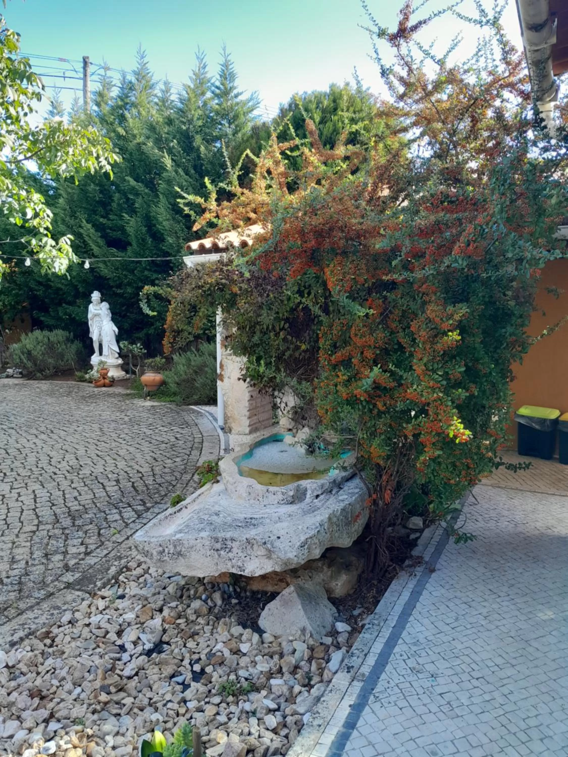 Garden in Refúgio das Artes Guesthouse