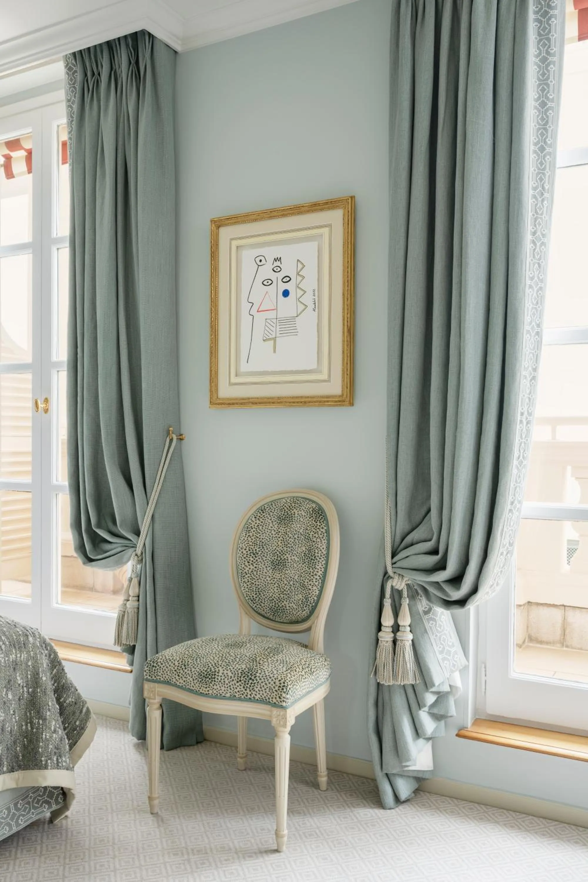 Decorative detail in Le Bristol Paris, Oetker Hotels