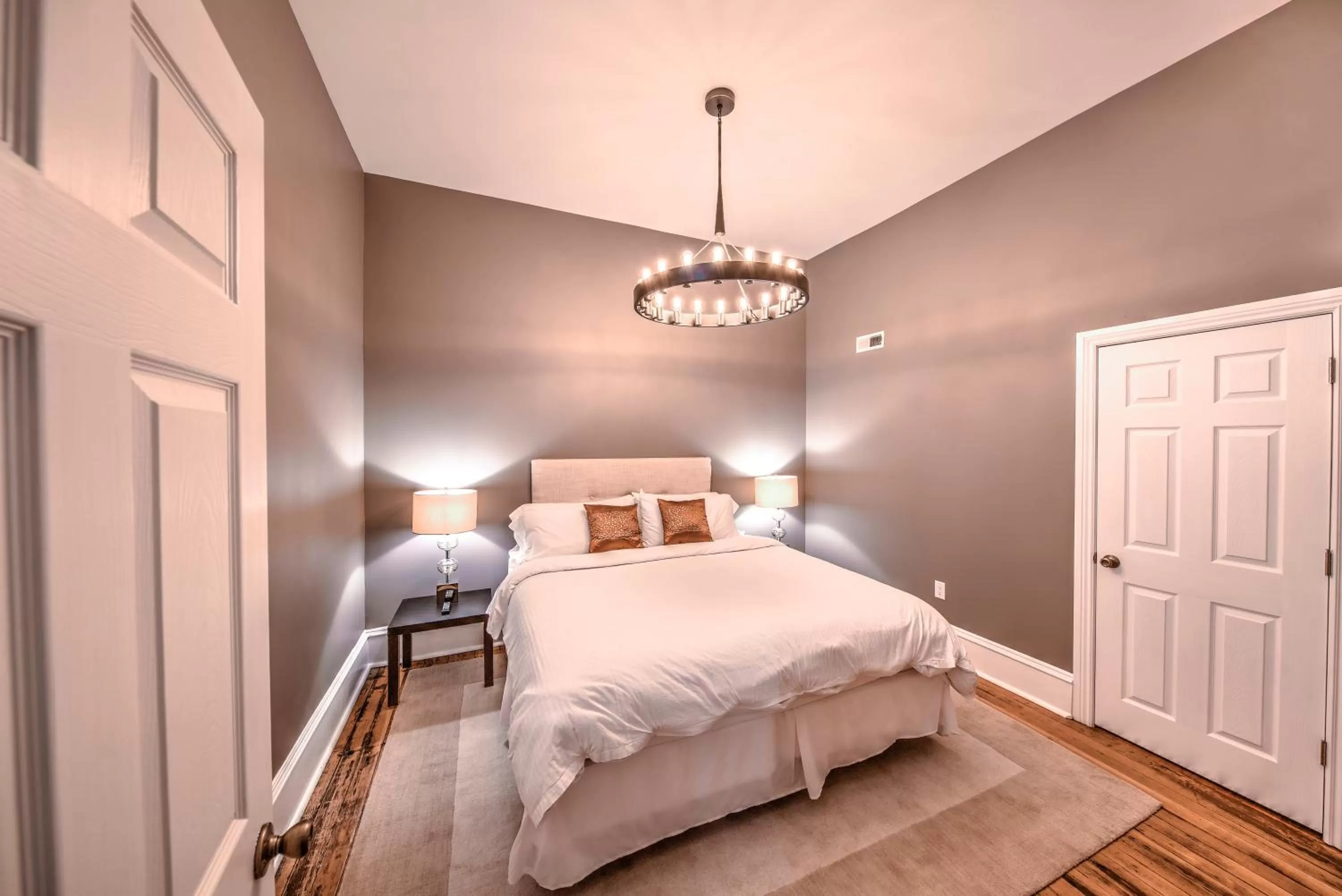 Bed in The Harkness Hotel