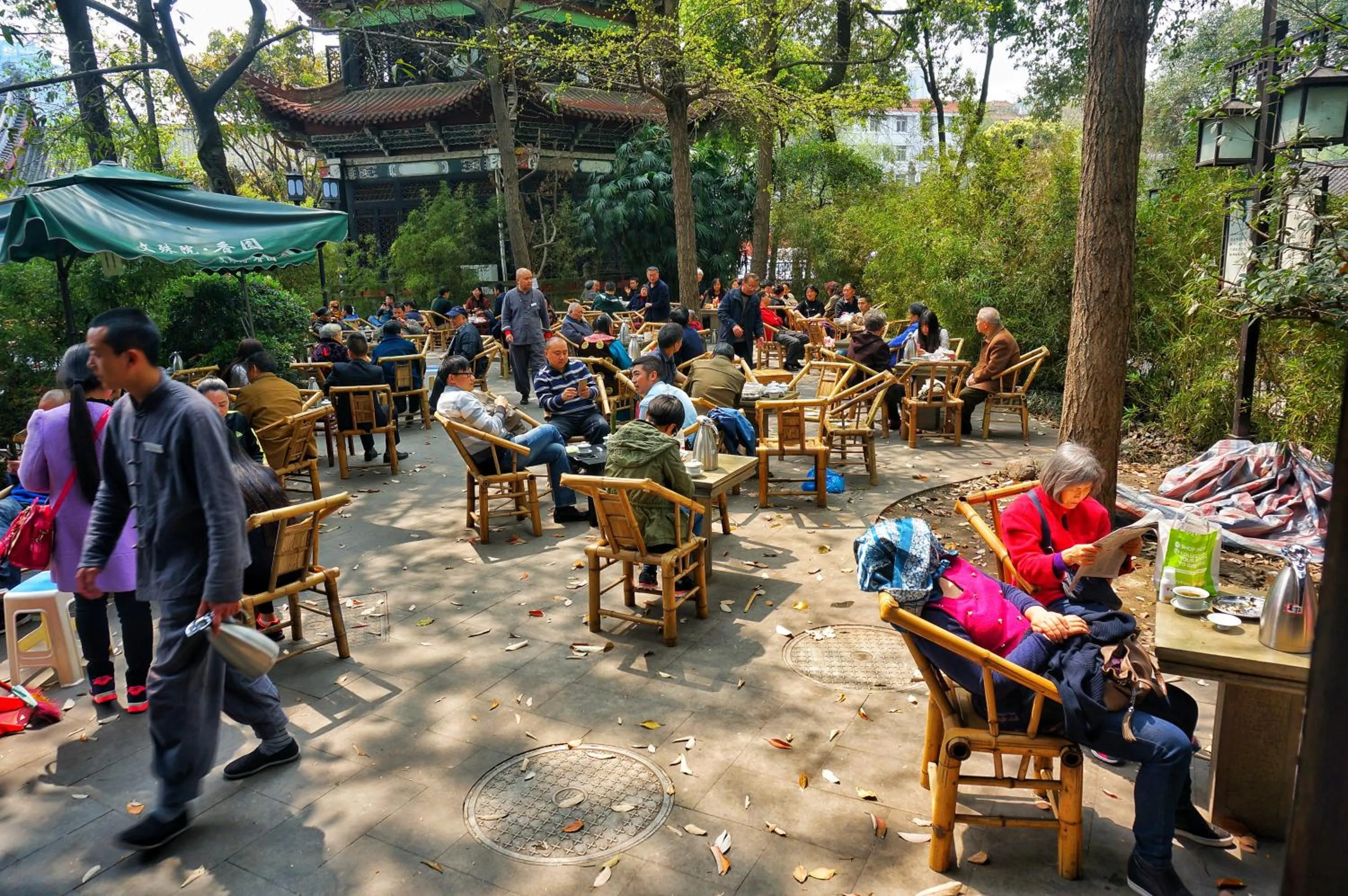 Neighbourhood in SONDERIA Lazybones Hostel- Wenshu Temple Side, Chill Hostel with All-Day Brunch, Travel Agency in English & Local Bar Vibes