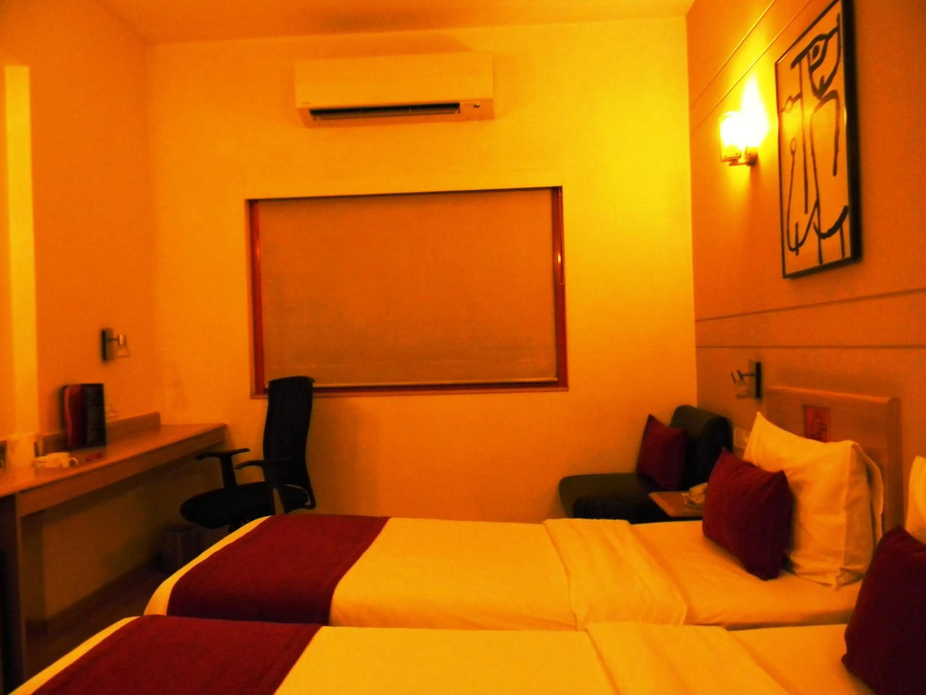 Bedroom, Bed in Red Fox by Lemon Tree Hotels, East Delhi