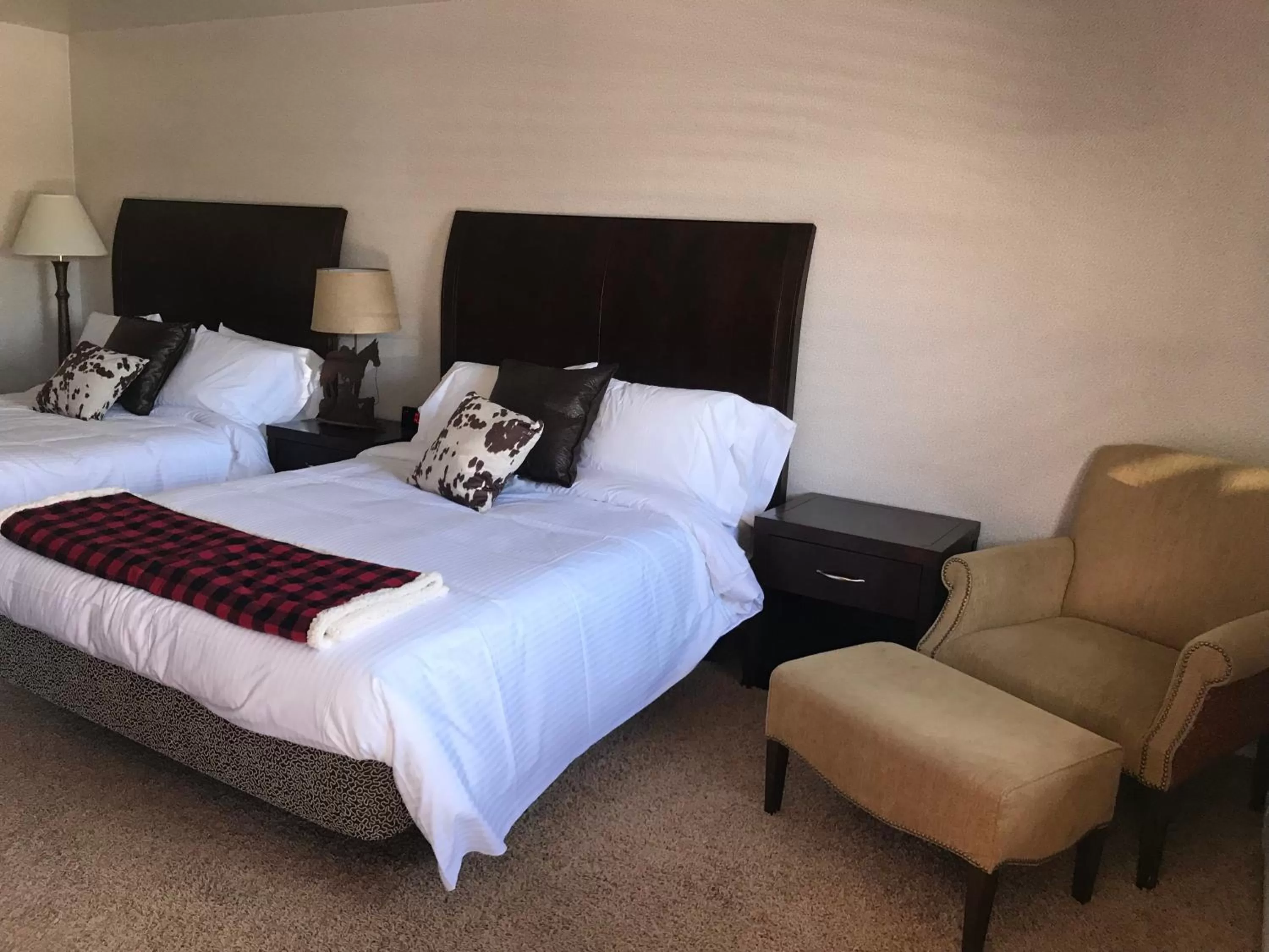 Photo of the whole room, Bed in Country West Motel of Rock Springs