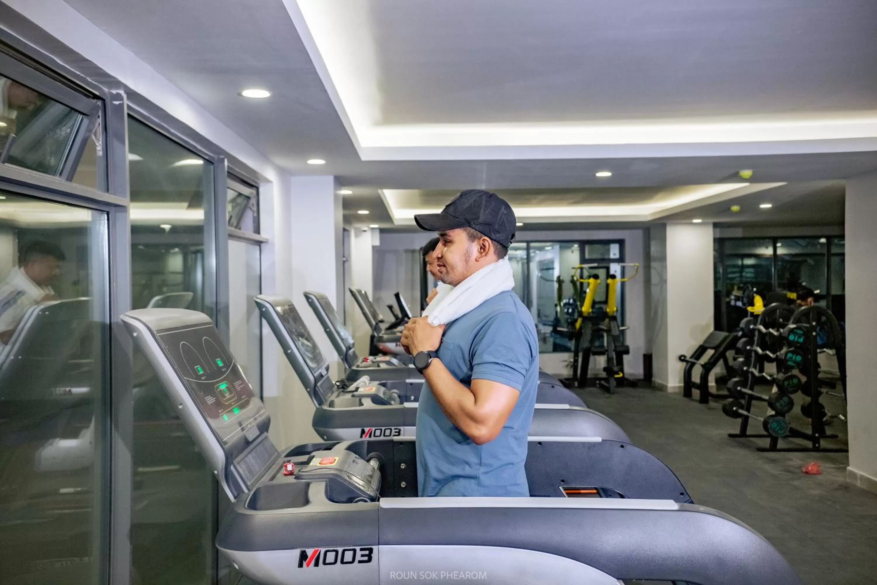 Fitness centre/facilities in Ban Ban Hotel