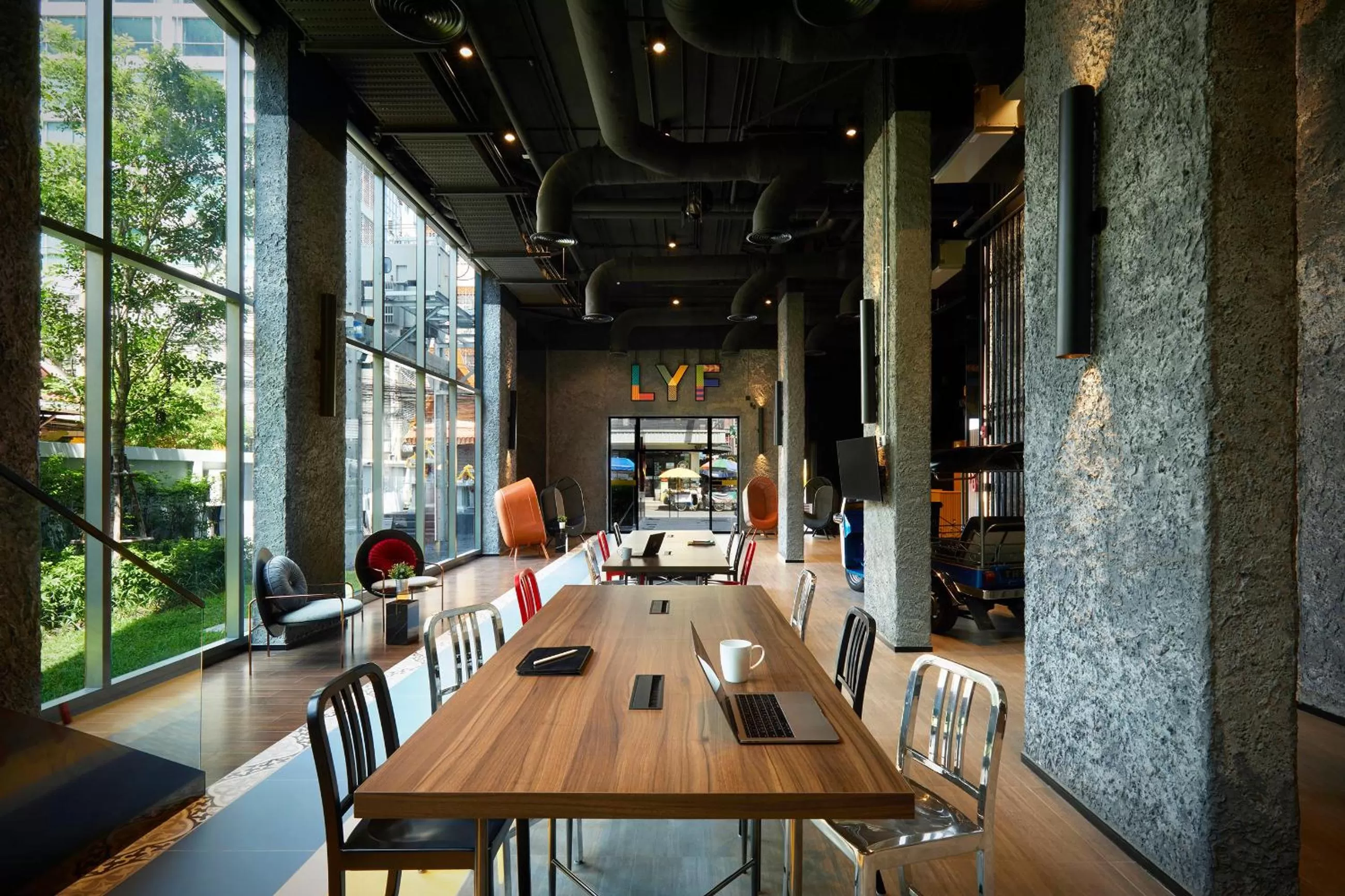 Area and facilities in lyf Sukhumvit 8 Bangkok