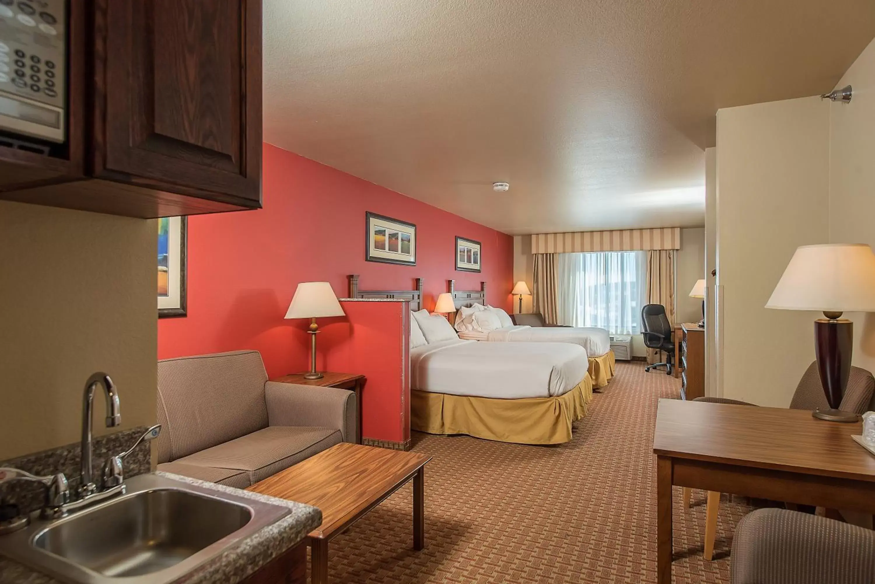 Studio Suite with Two Queen Beds - Mobility Access/Non-Smoking in Baymont Inn & Suites by Wyndham Sturgis Studio Suite with Two Queen Beds - Mobility Access/Non-Smoking in Baymont Inn & Suites by Wyndham Sturgis