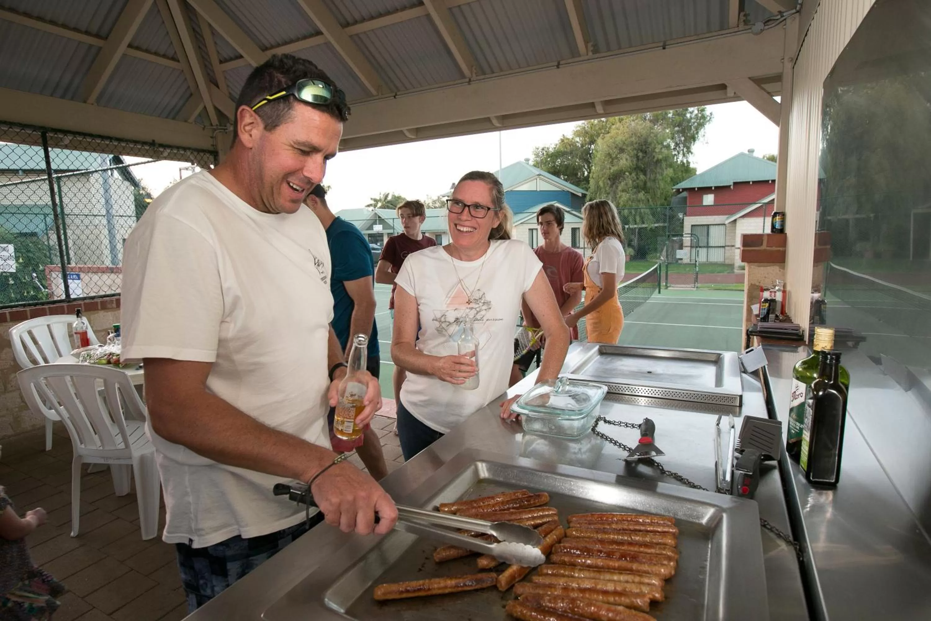 BBQ facilities in Amalfi Resort Busselton's Best Kept Secret